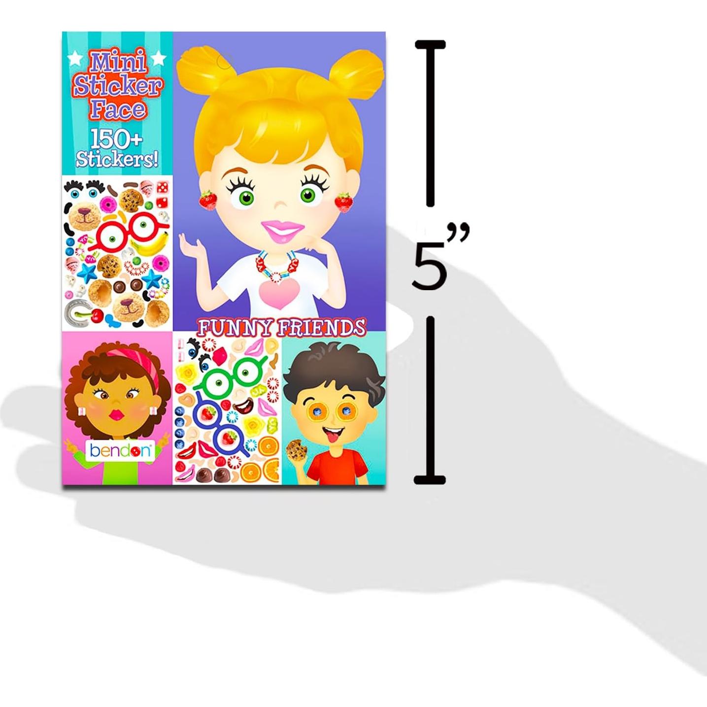 Hojas de Calcomanías Crenstone 24 Pcs 12.7x17.8 cm Divertidas