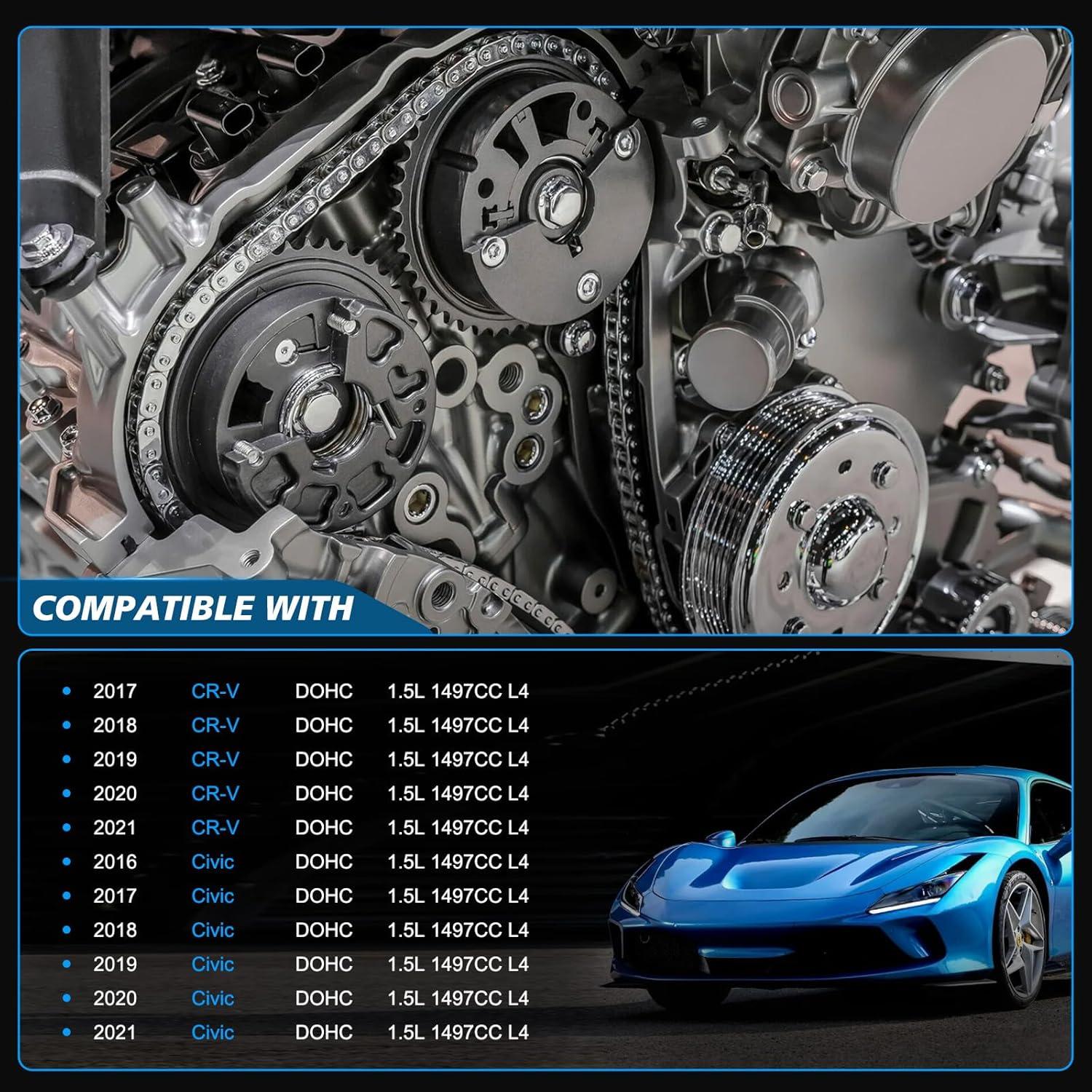 Kit de cadena de distribución YOMALL 1.5L Turbo para Accord, CR-V, Civic