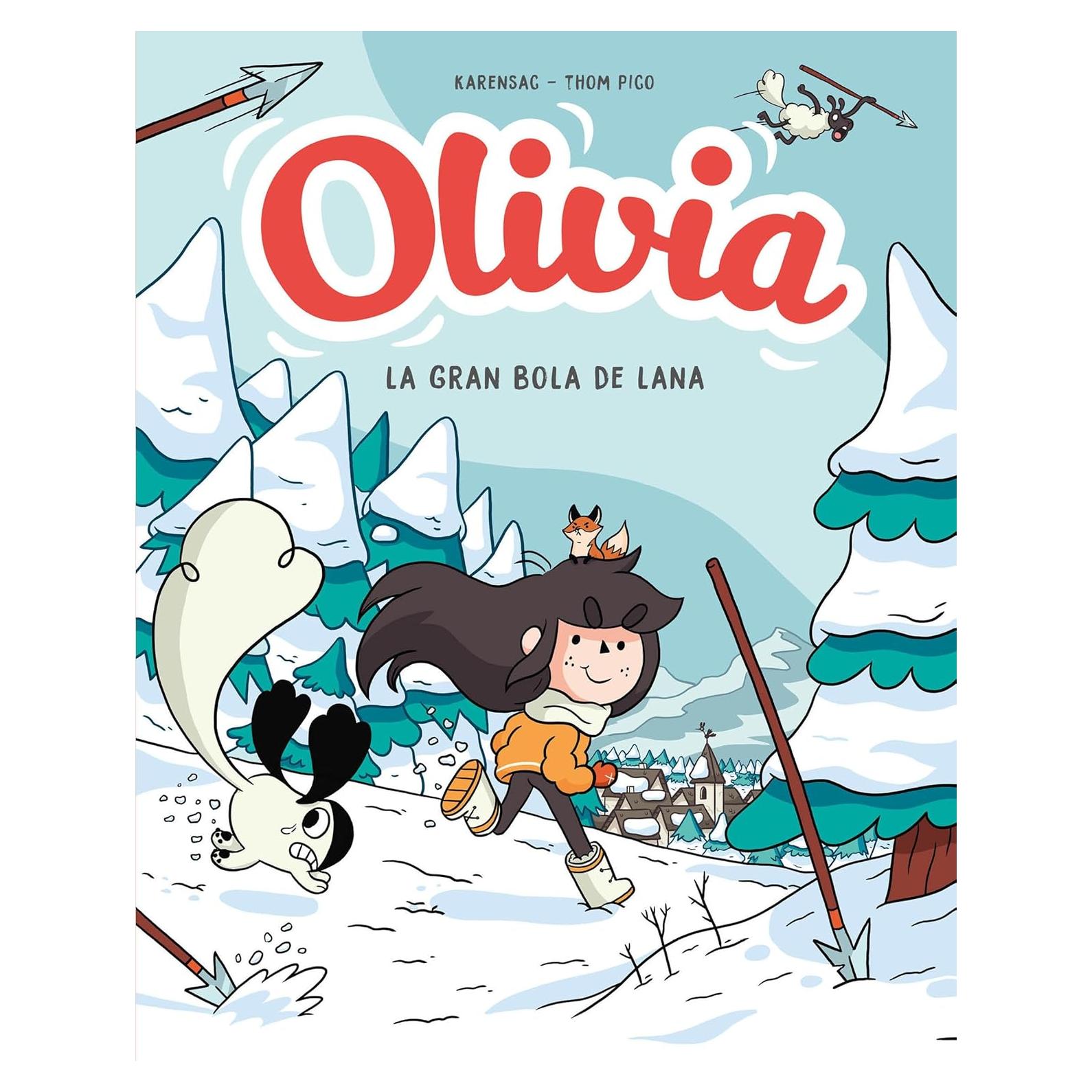 Olivia y la gran bola de lana / Olivia and the Great Big Ball of Wool (Olivia / Aster) (Spanish Edition)