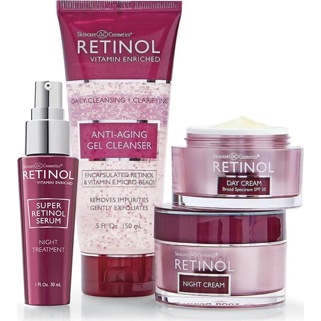 Mascarilla de Tela Anti-Envejecimiento LIVAURA con Retinol 140g