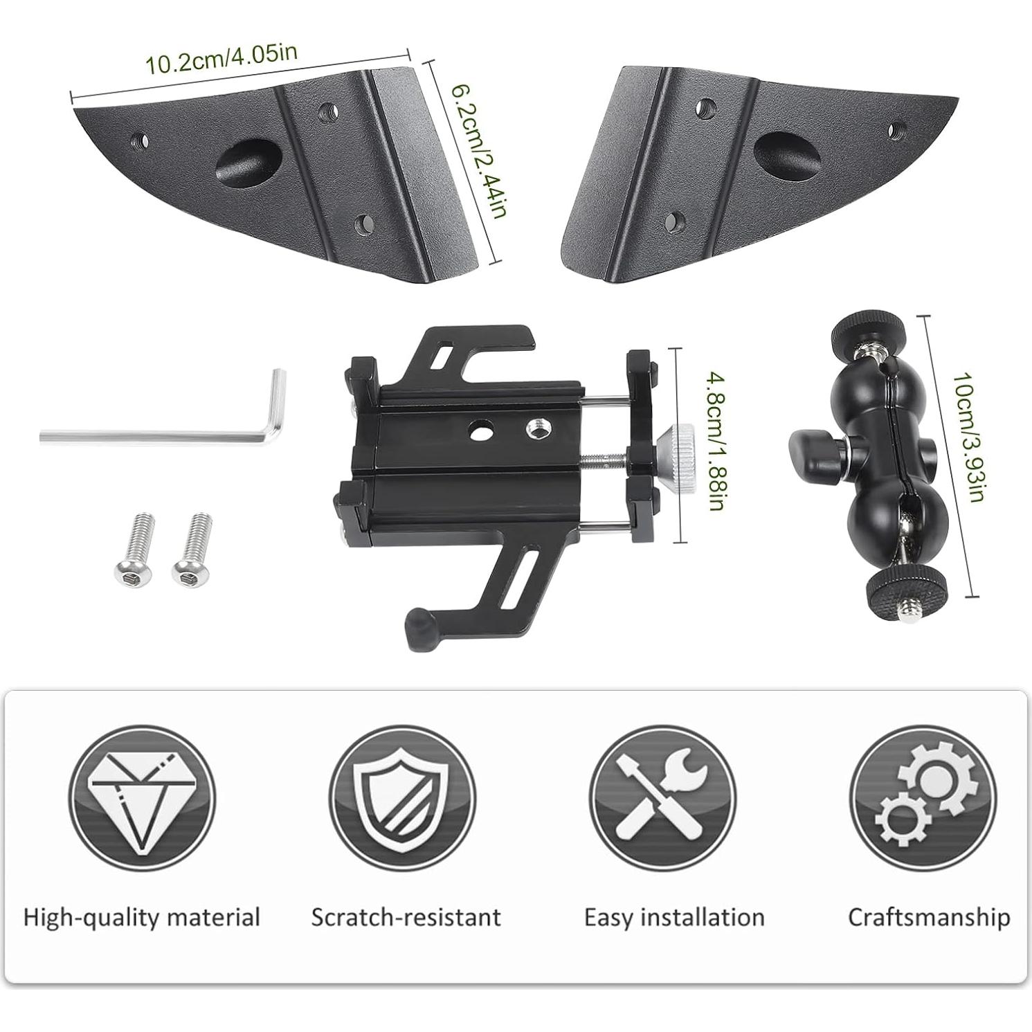 Soporte para teléfono JeCar para Dodge Ram 1500 2018-2025