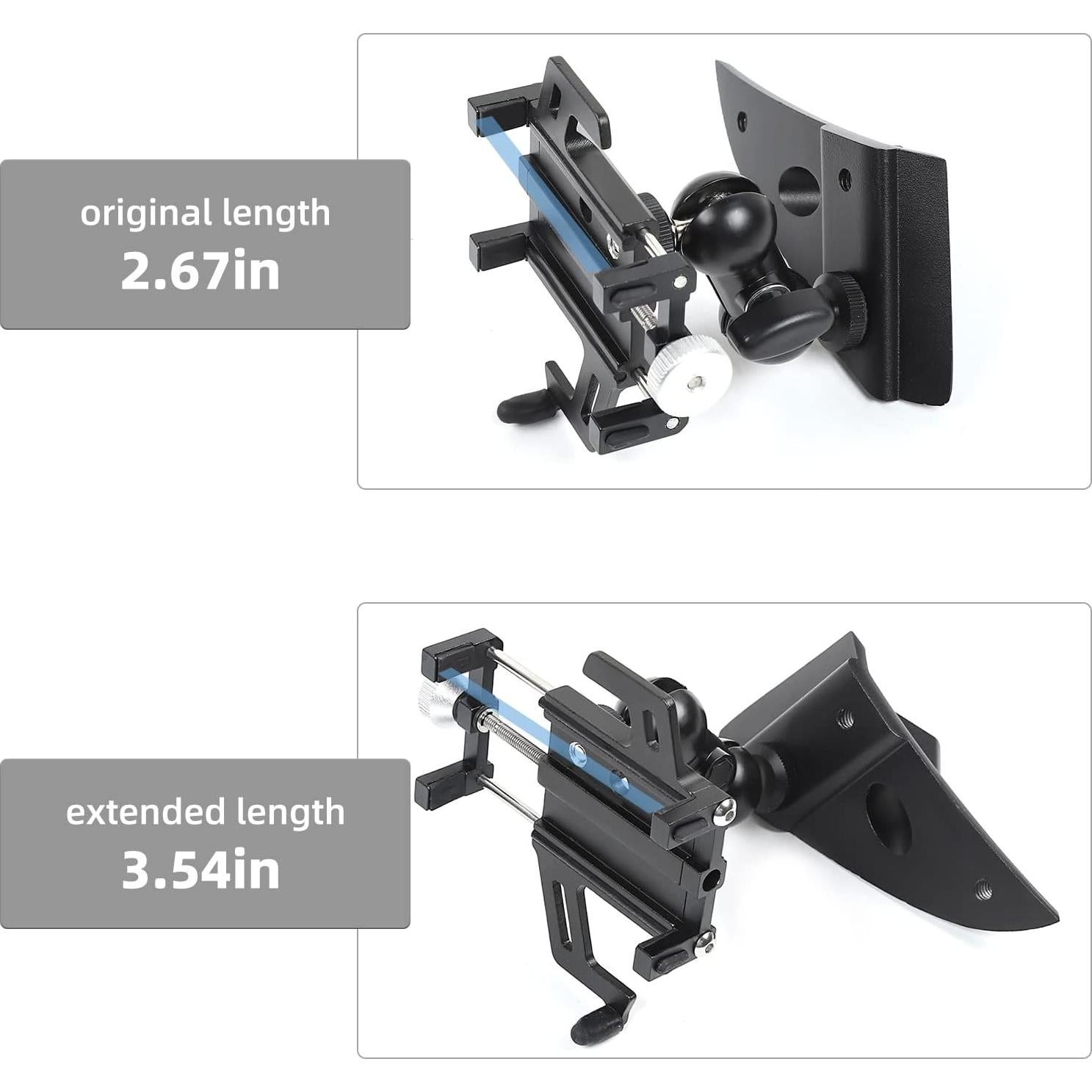 Soporte para teléfono JeCar para Dodge Ram 1500 2018-2025