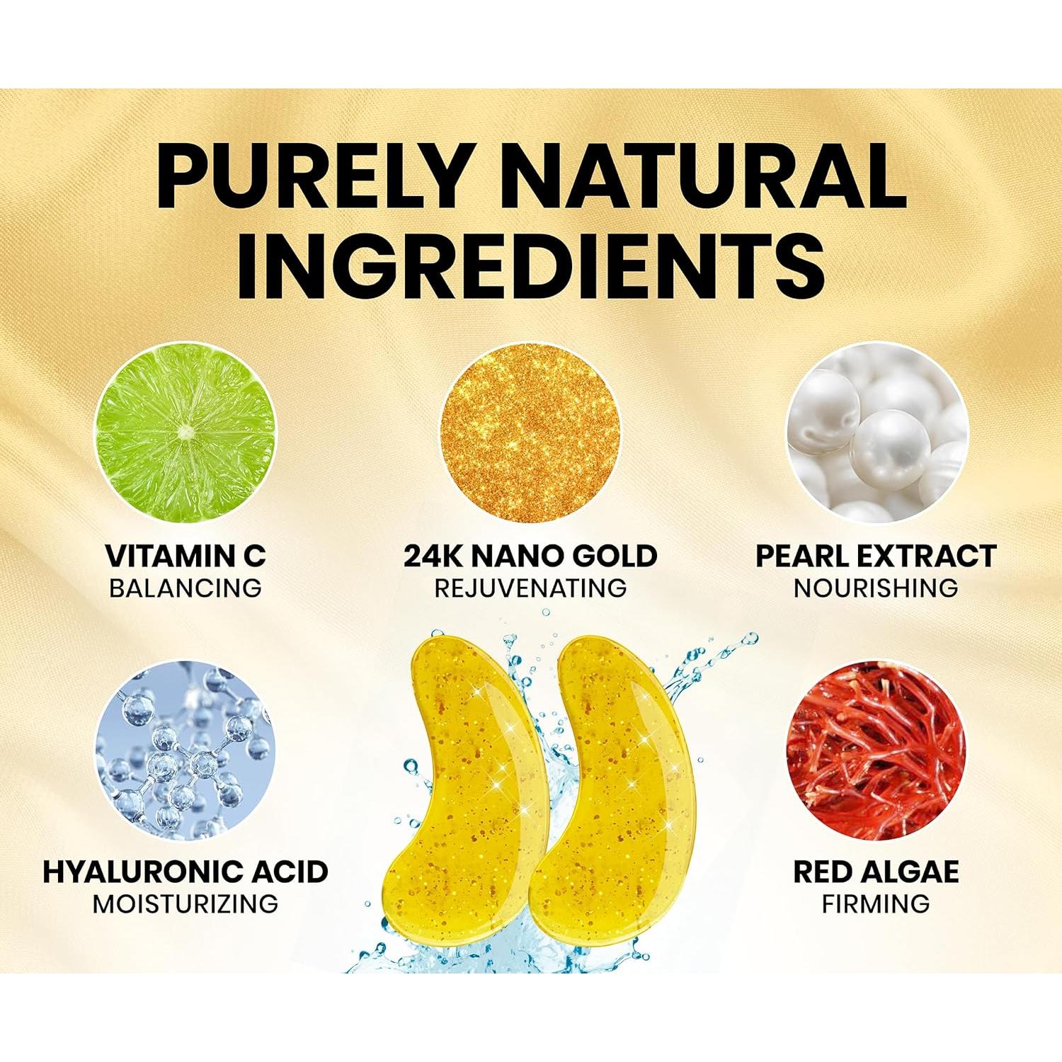 Parche para Ojos Stylia 30 Pares Gel Colágeno Vitamina C