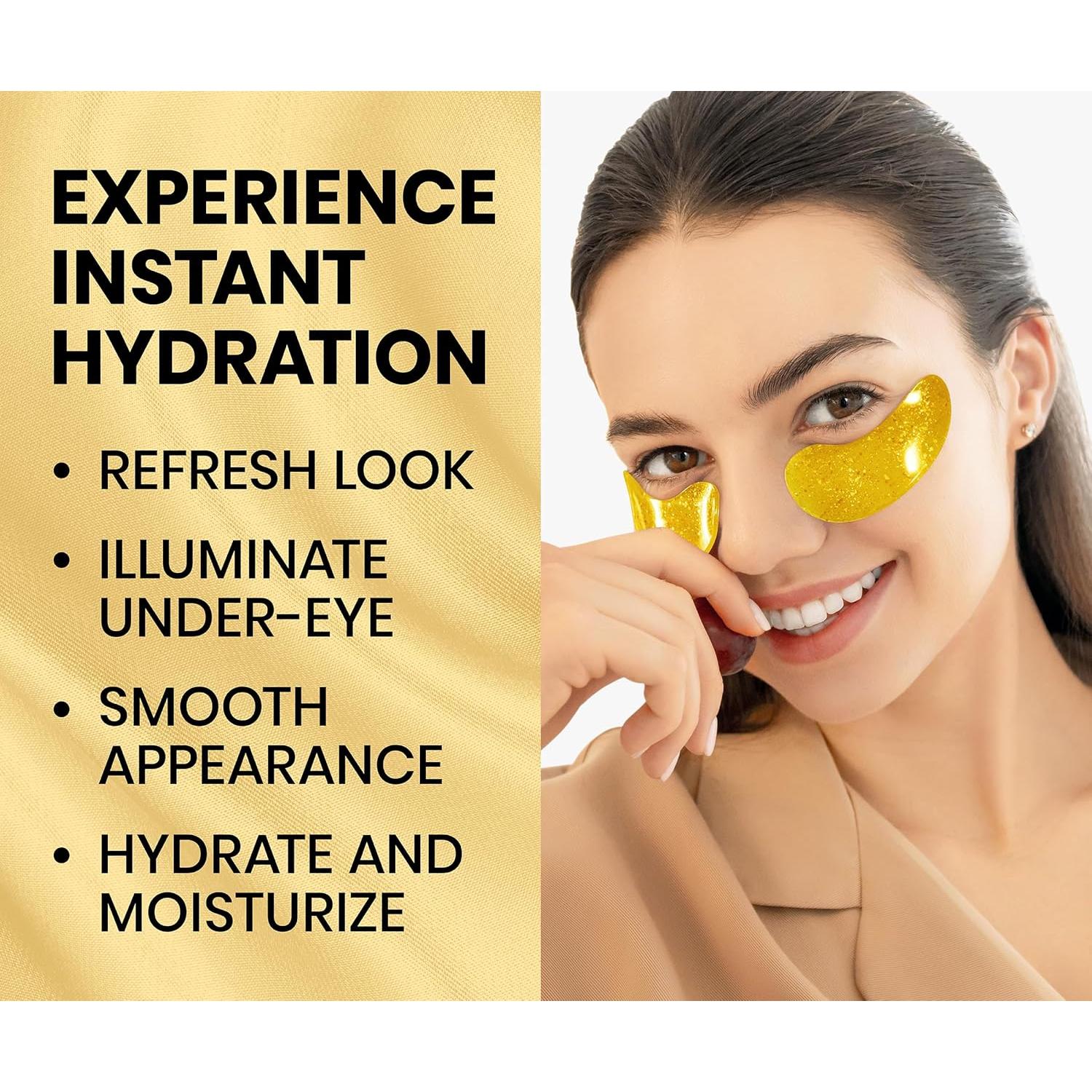 Parche para Ojos Stylia 30 Pares Gel Colágeno Vitamina C