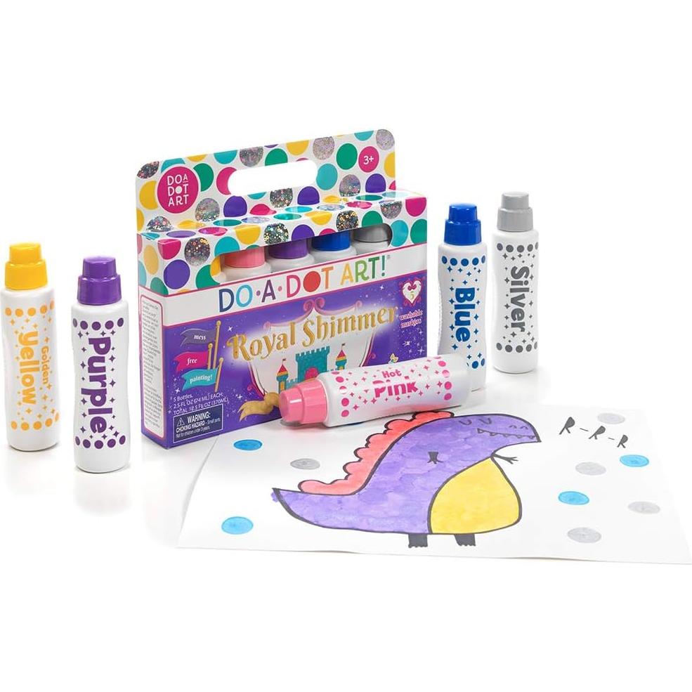 Marcadores Do A Dot Art! 5 Colores Brillantes Lavables
