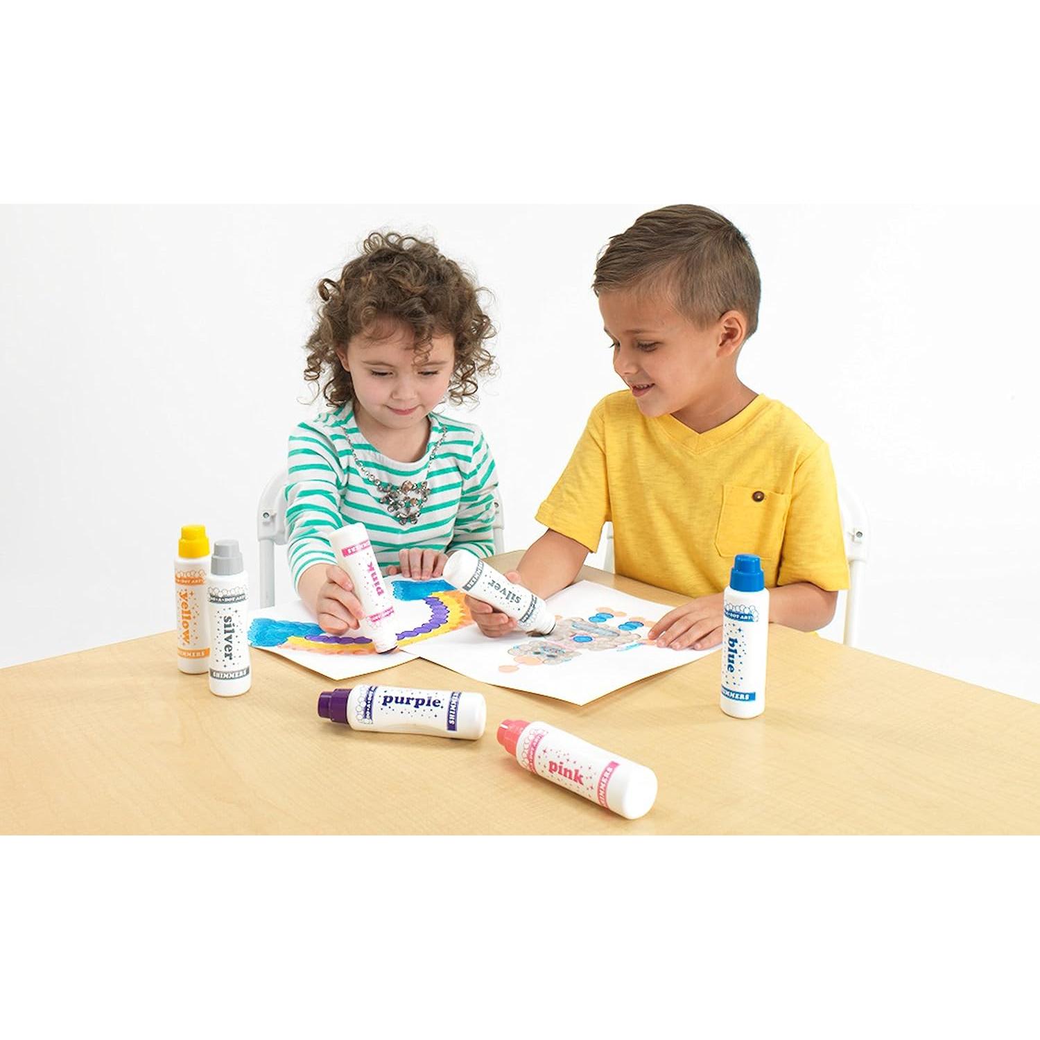 Marcadores Do A Dot Art! 5 Colores Brillantes Lavables