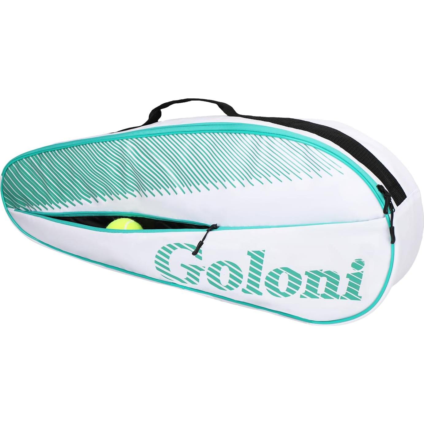 Bolsa de Tenis Goloni para 3 Raquetas - Poliéster 600D