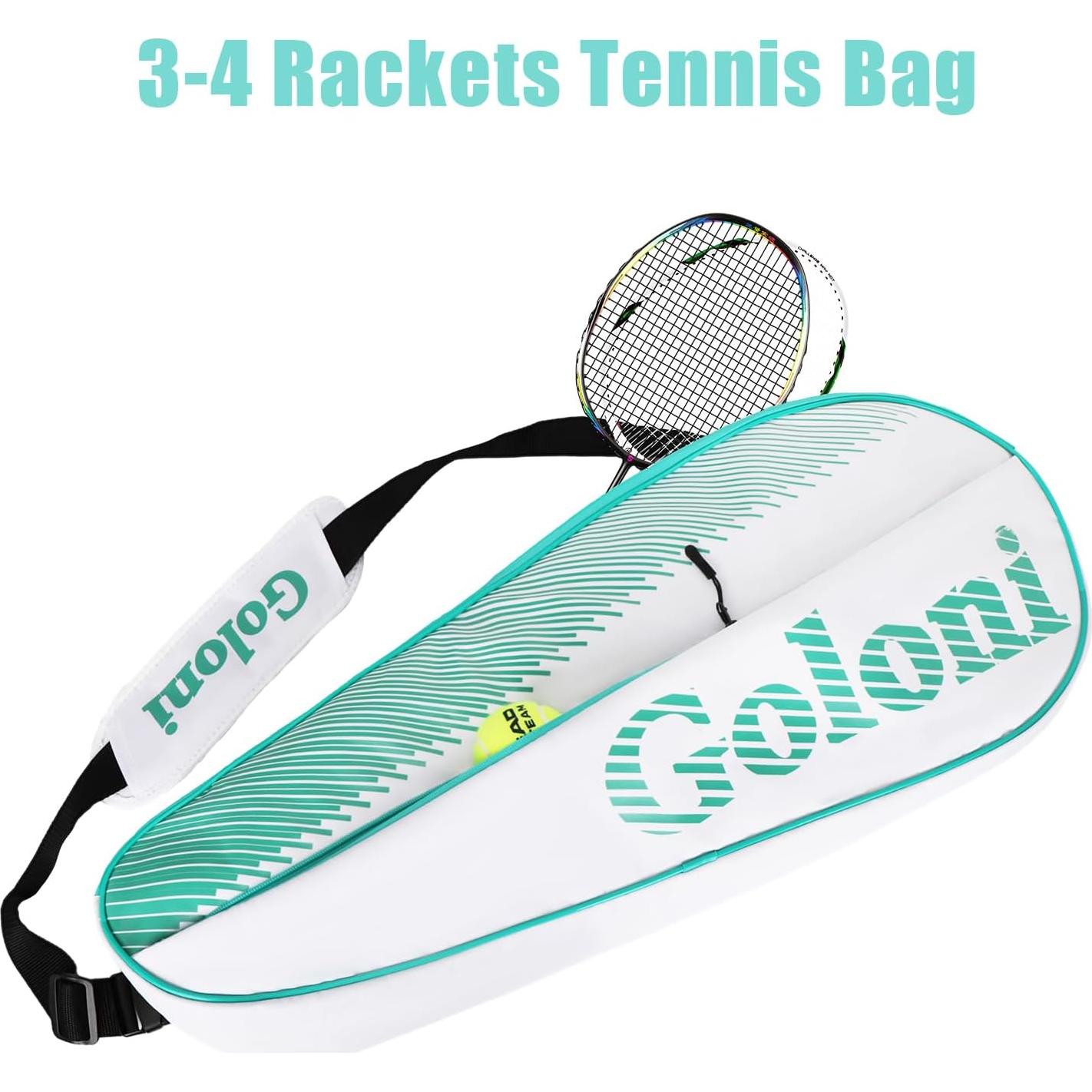 Bolsa de Tenis Goloni para 3 Raquetas - Poliéster 600D