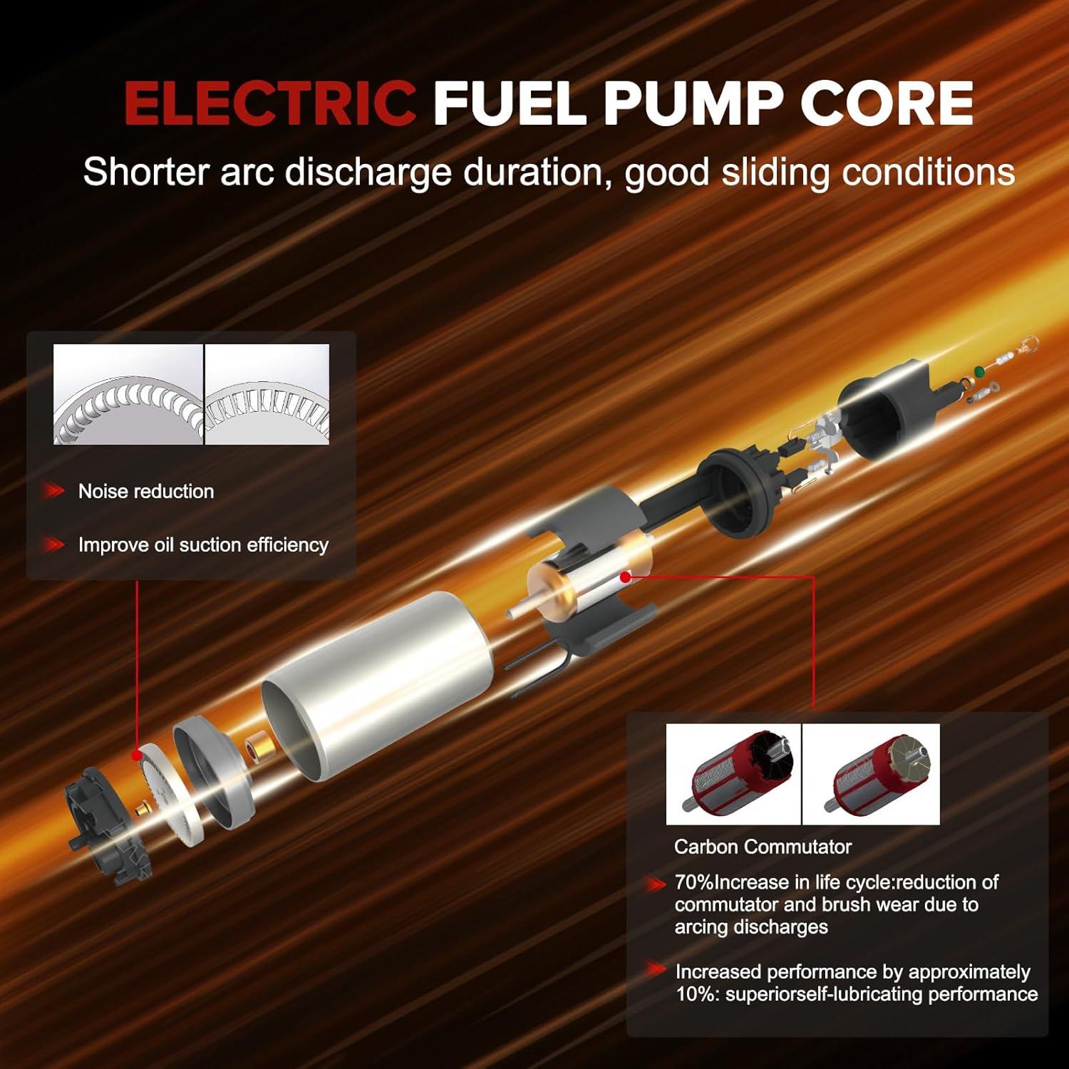 Bomba de Combustible Eléctrica KacuYelin 16141182985 para BMW
