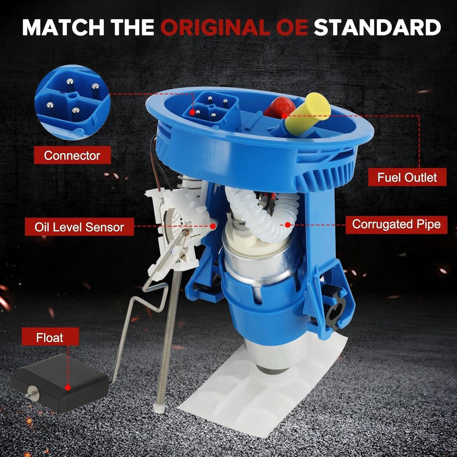 Bomba de Combustible Eléctrica KacuYelin 16141182985 para BMW