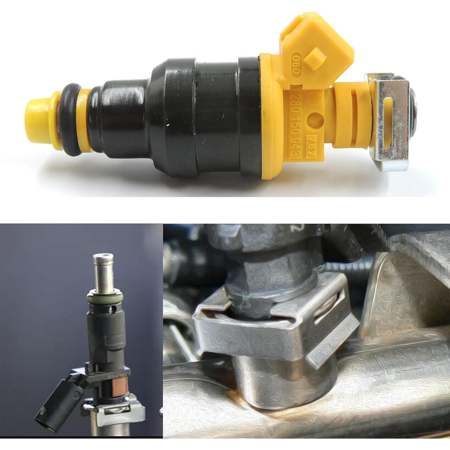 Clip de Retención de Inyector de Combustible HiSport 8 Pcs