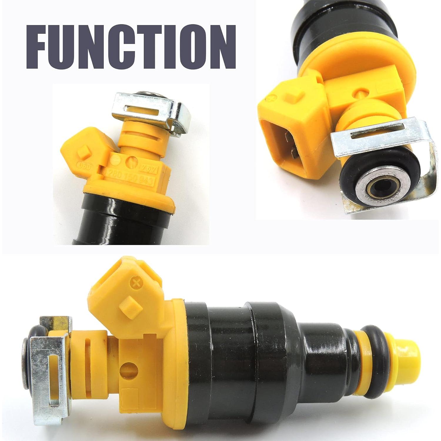 Clip de Retención de Inyector de Combustible HiSport 8 Pcs