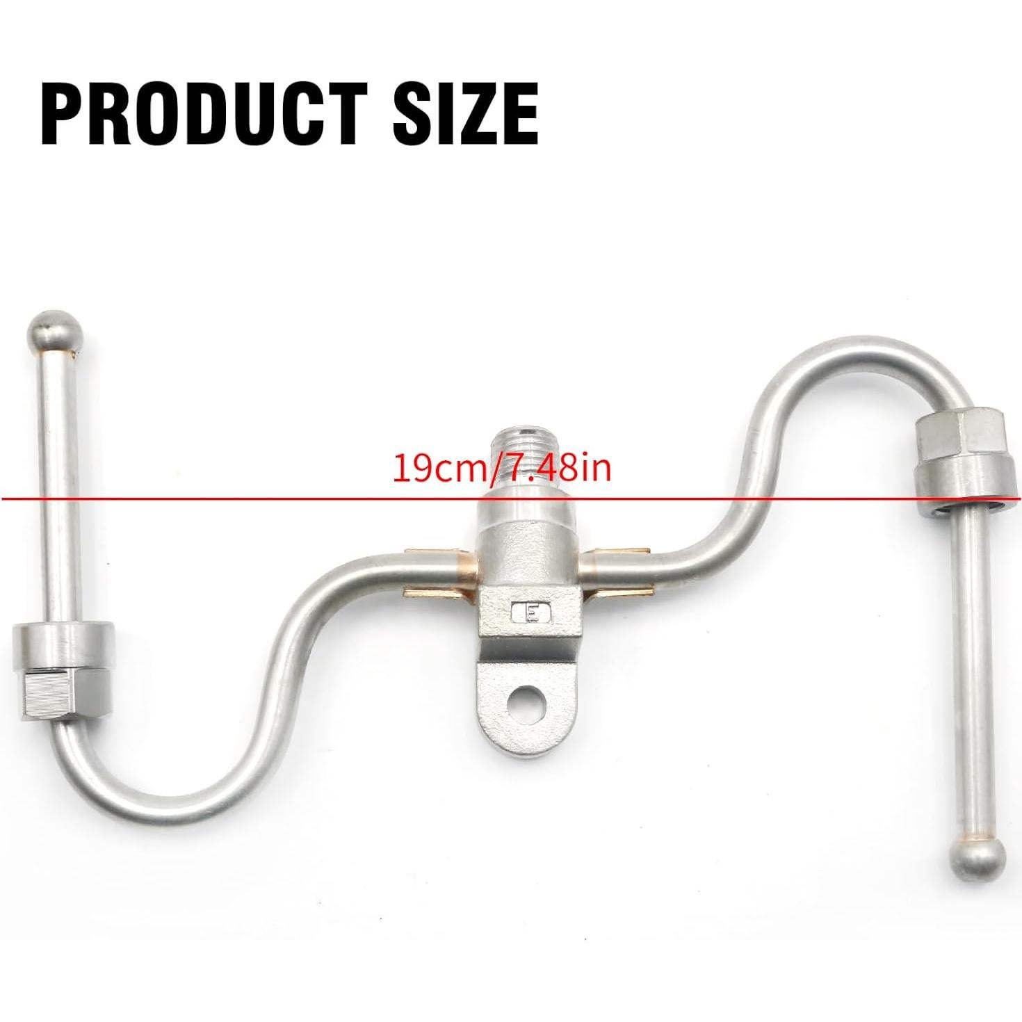 Tubo de Cruce del Riel de Combustible Saihisday 18.99 cm