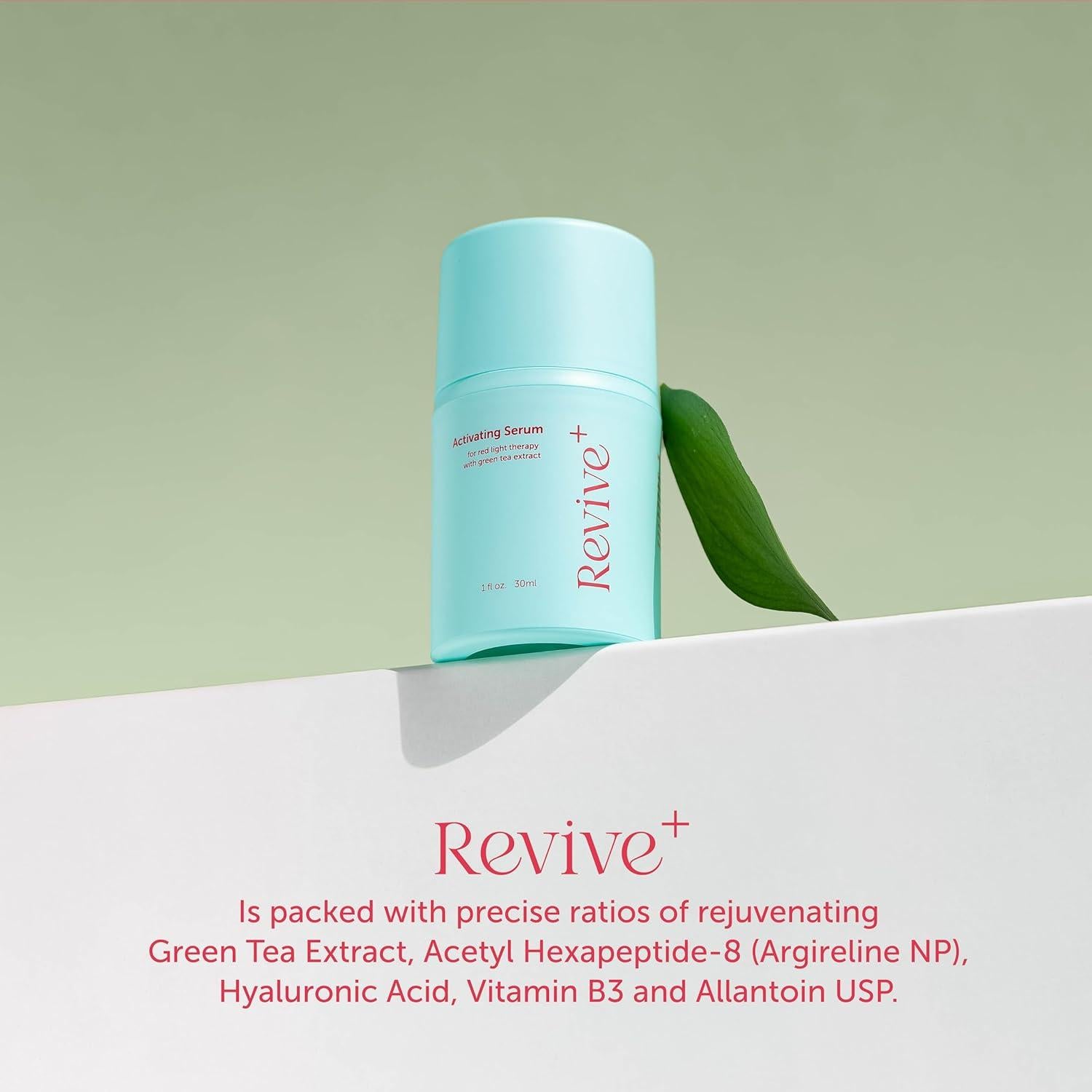 Suero Revive+ de Té Verde Berkland - Hidratante Antiarrugas 30ml