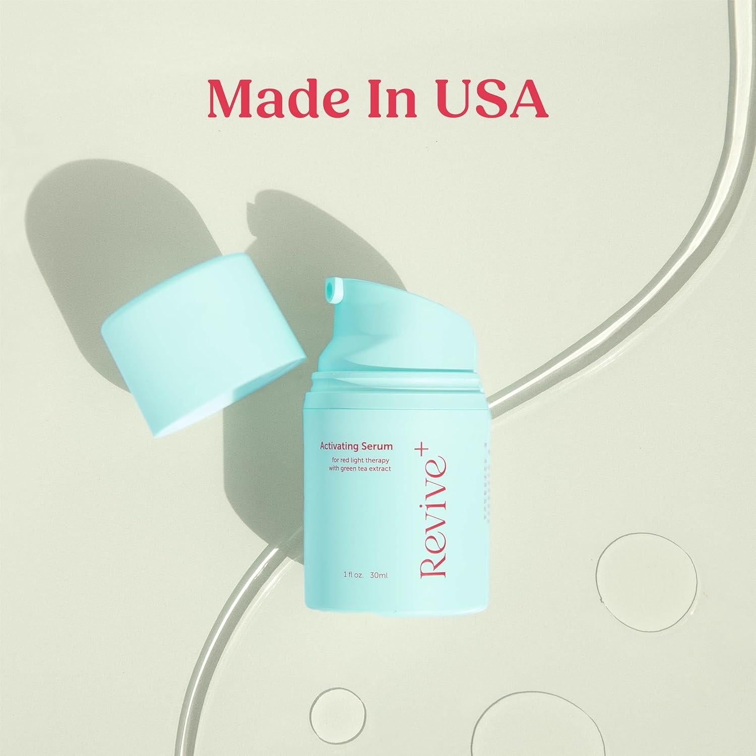 Suero Revive+ de Té Verde Berkland - Hidratante Antiarrugas 30ml