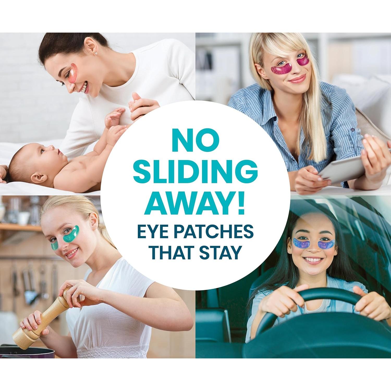 Parches para Ojos Stylia Colágeno Marino 30 Pares Hidratantes