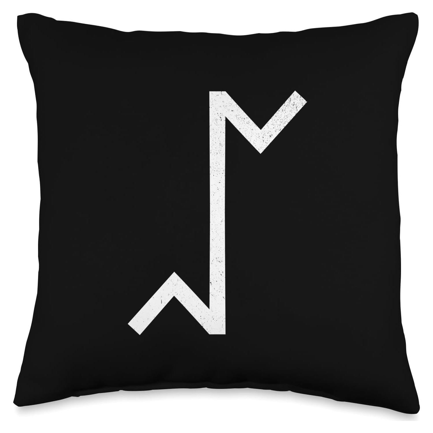 Cojín Rúnico Cweord Futhark 16x16 cm 100% Poliéster