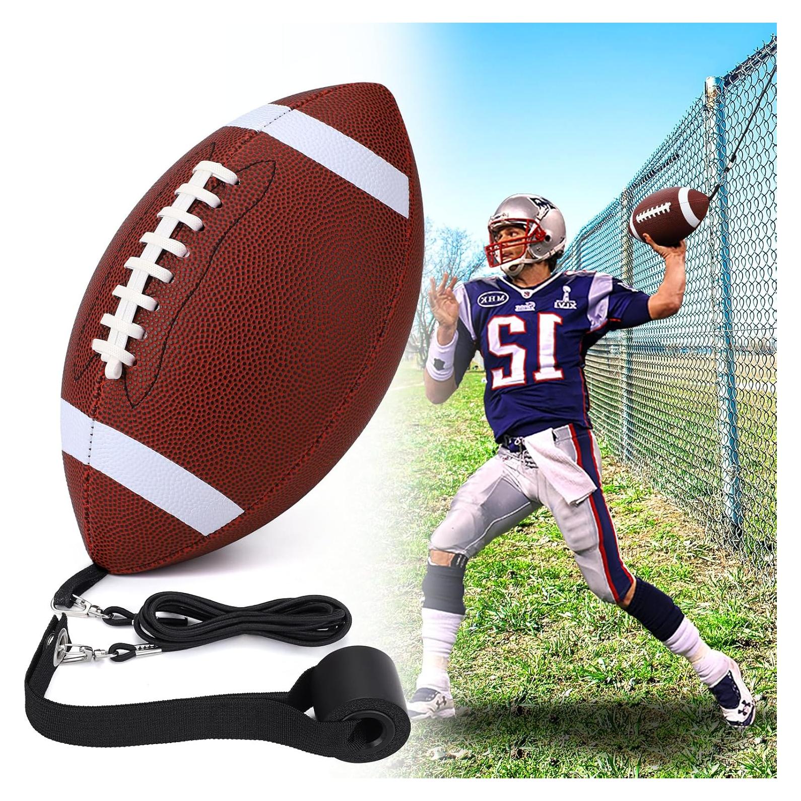 Entrenador de Lanzamiento de Fútbol TOBWOLF Tamaño 6 para Jóvenes