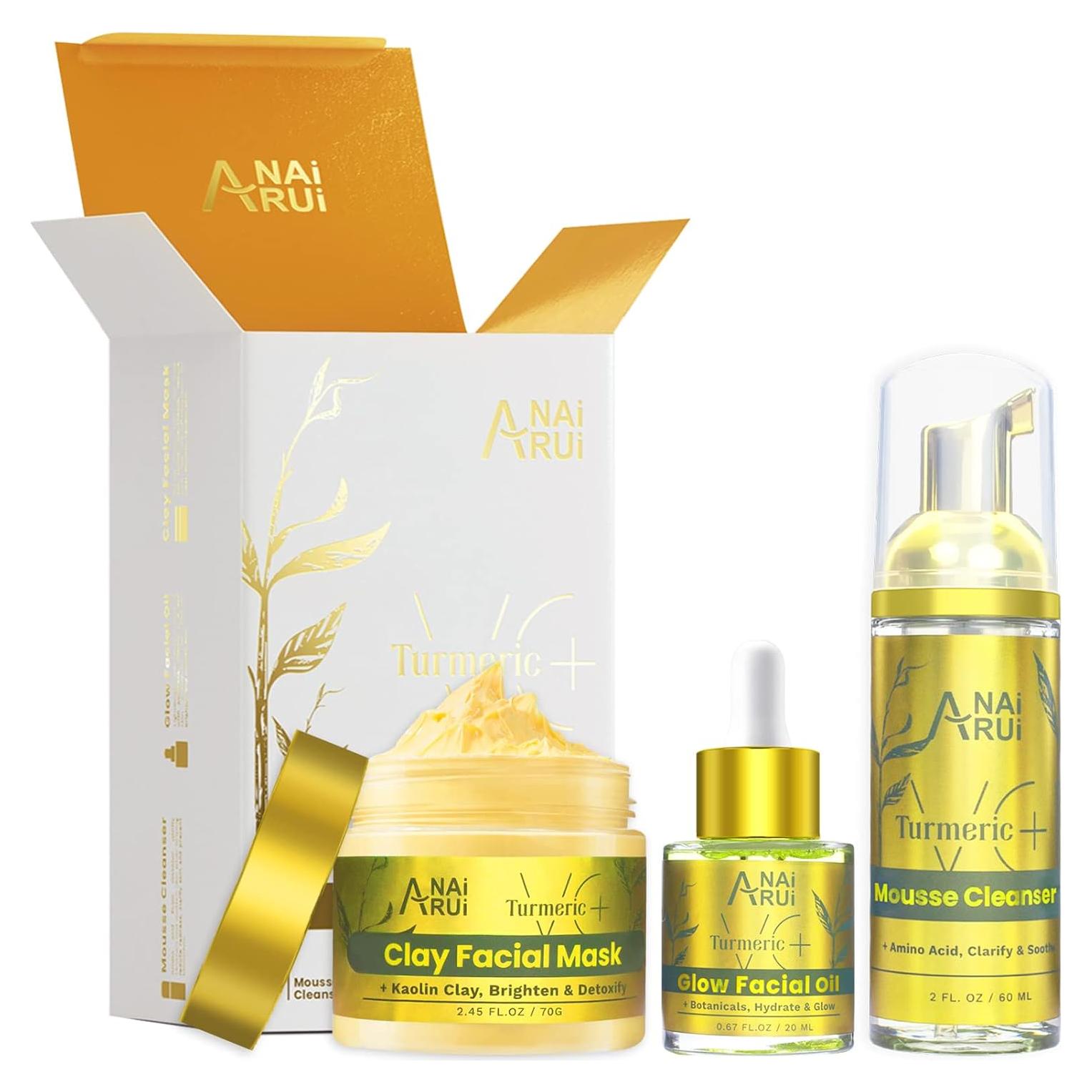 Conjunto Facial ANAI RUI - Cúrcuma y Vitamina C