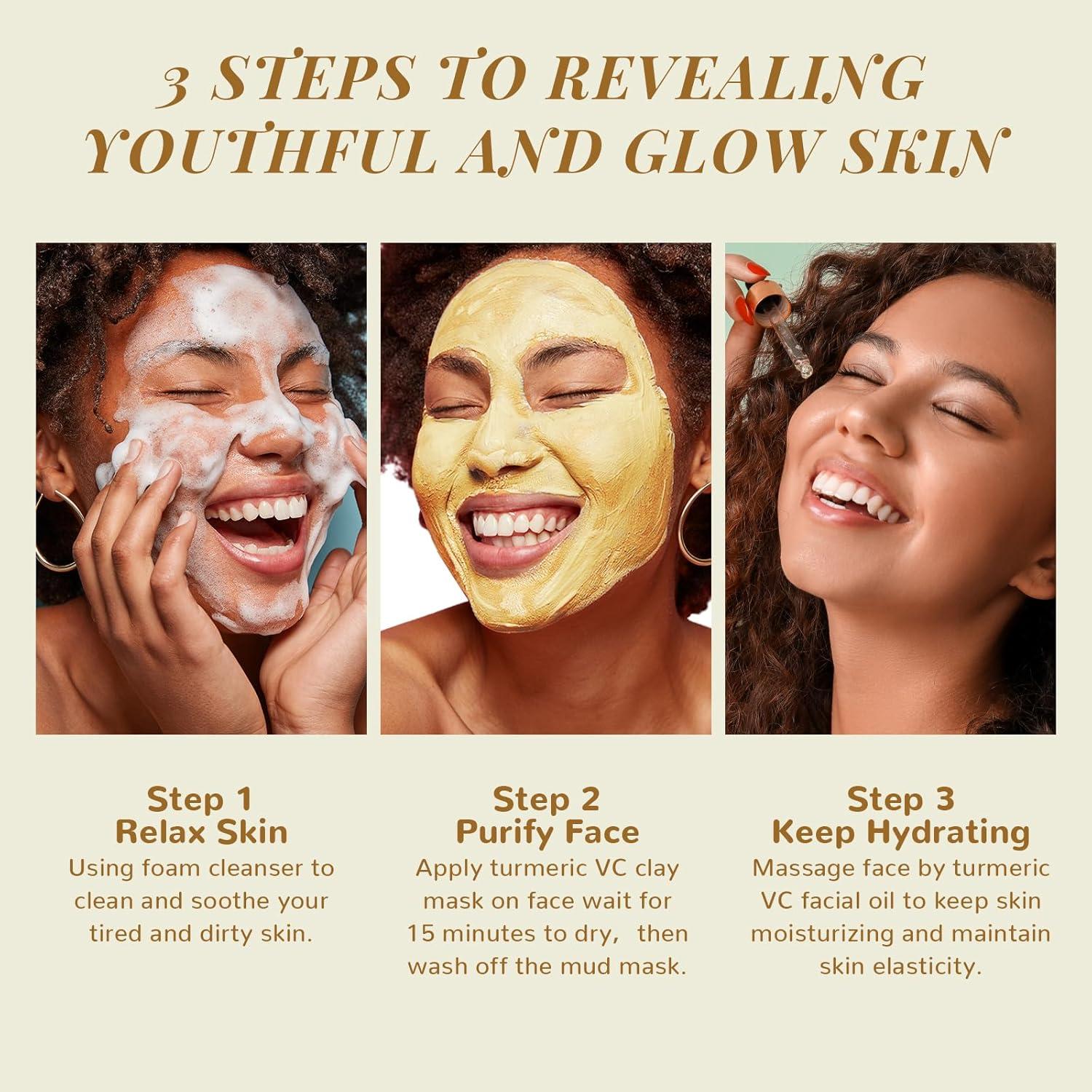 Conjunto Facial ANAI RUI - Cúrcuma y Vitamina C