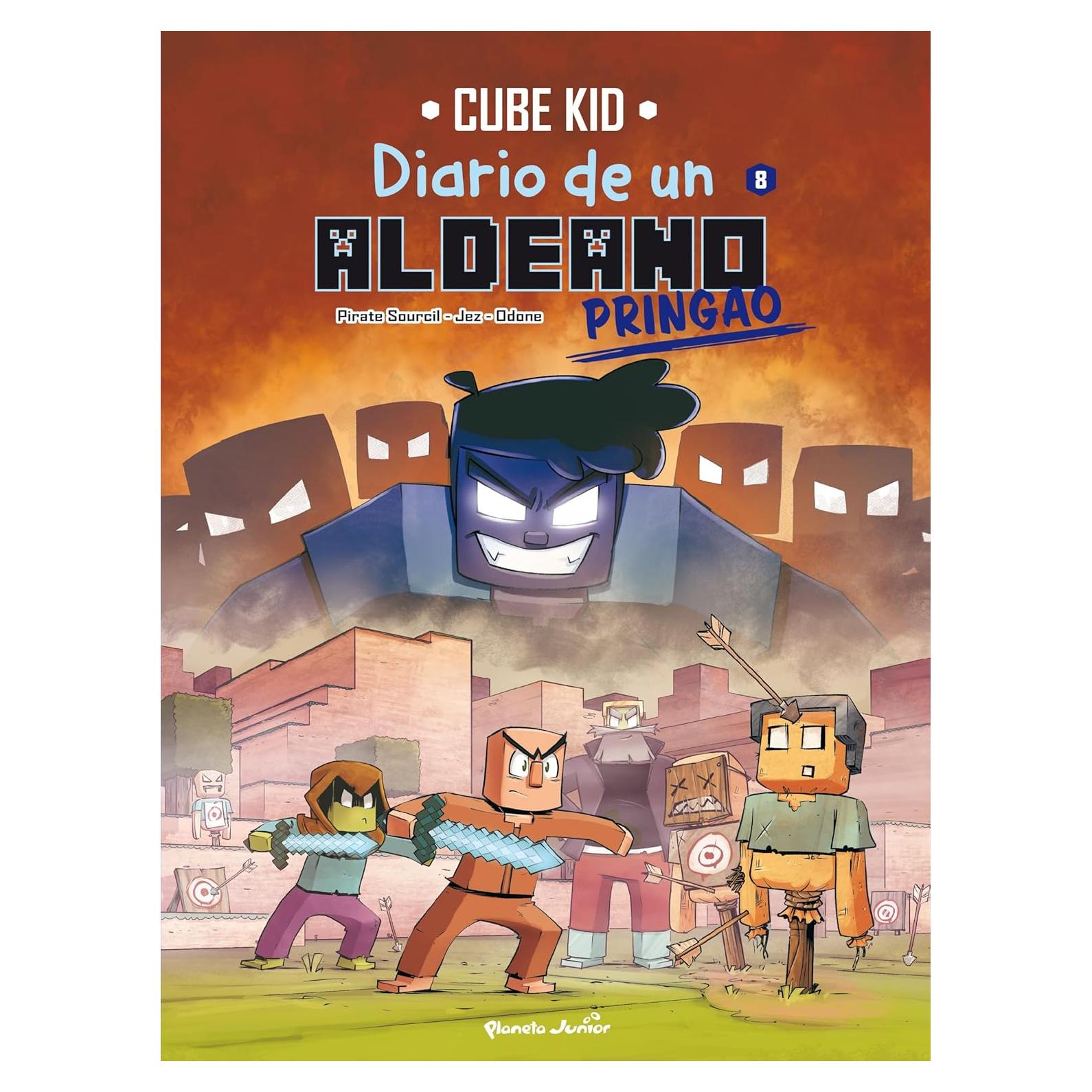 Minecraft. Diario de un aldeano pringao. Cómic 8: Listos para la batalla