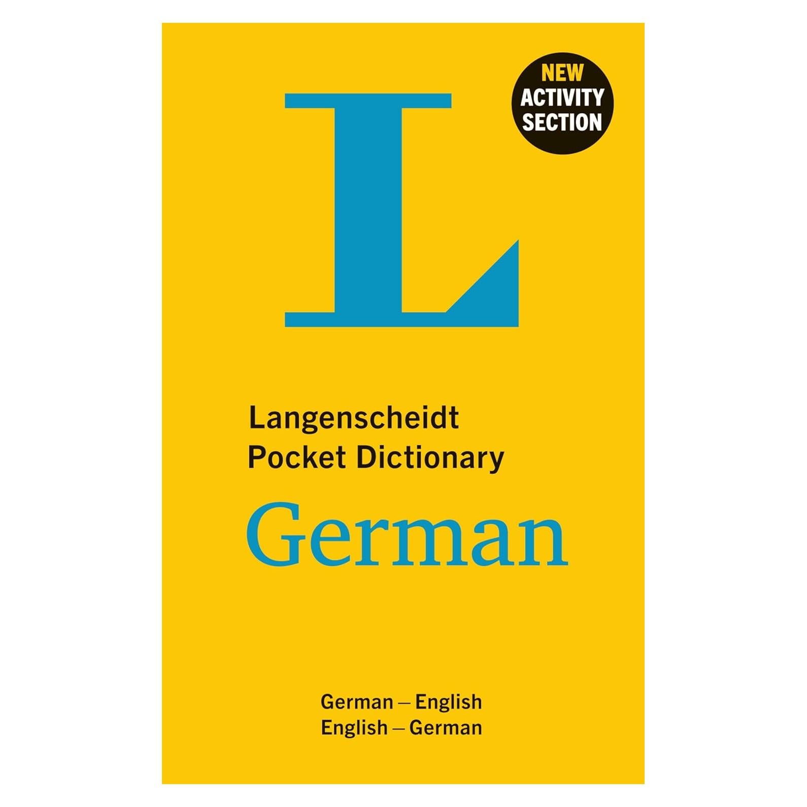Langenscheidt Pocket Dictionary German: German-english/ English-german (Langenscheidt Pocket Dictionaries) (English and German Edition)