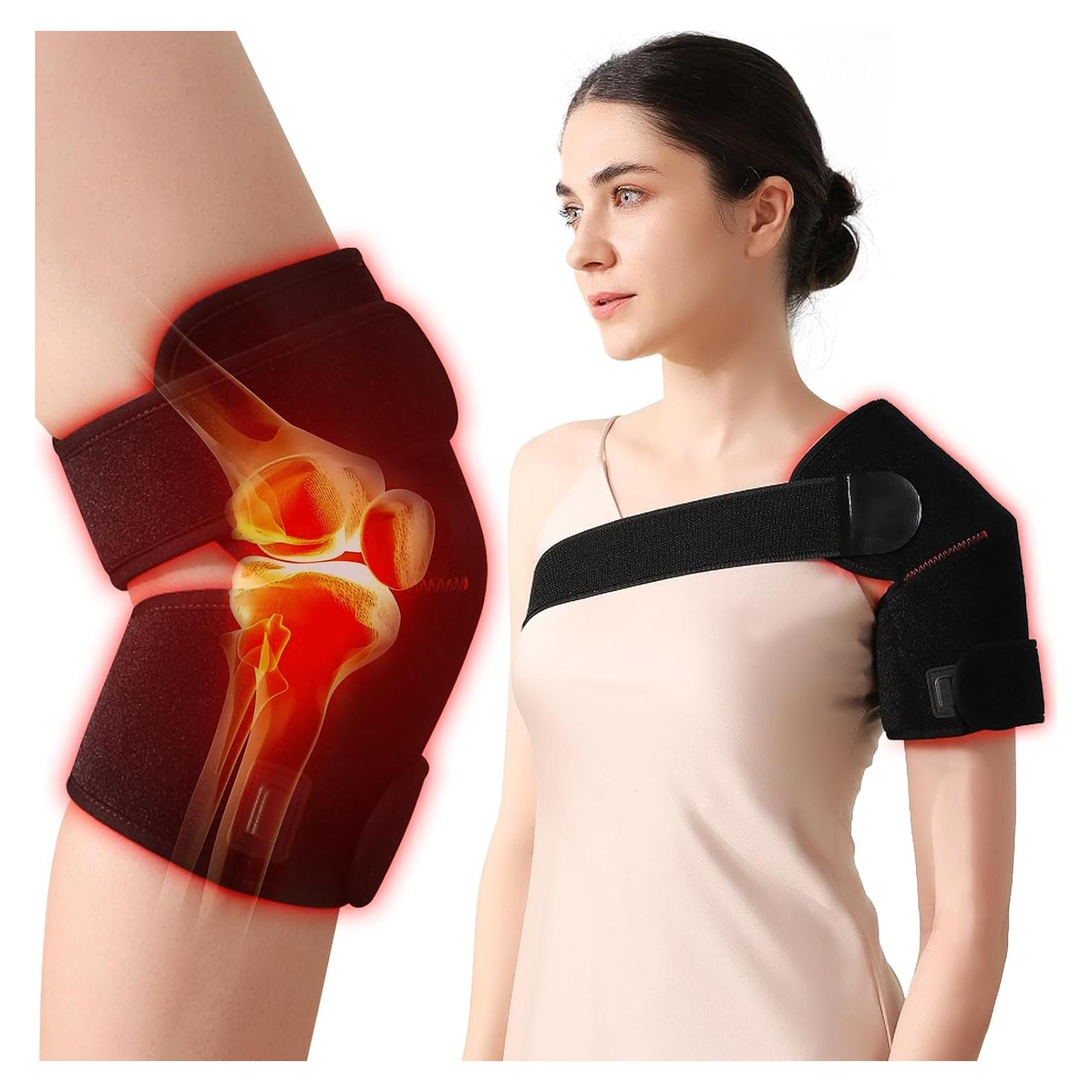 CAMECO Faja Terapia Luz Roja y Infrarroja para Rodilla