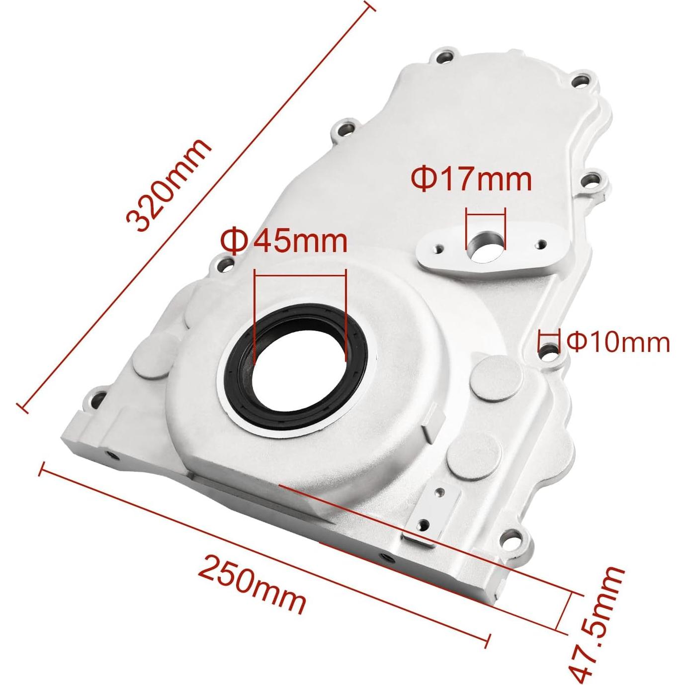 Juego Cubierta de Tiempo Aluminio WULAZMU Gen 4 LS2 LS3