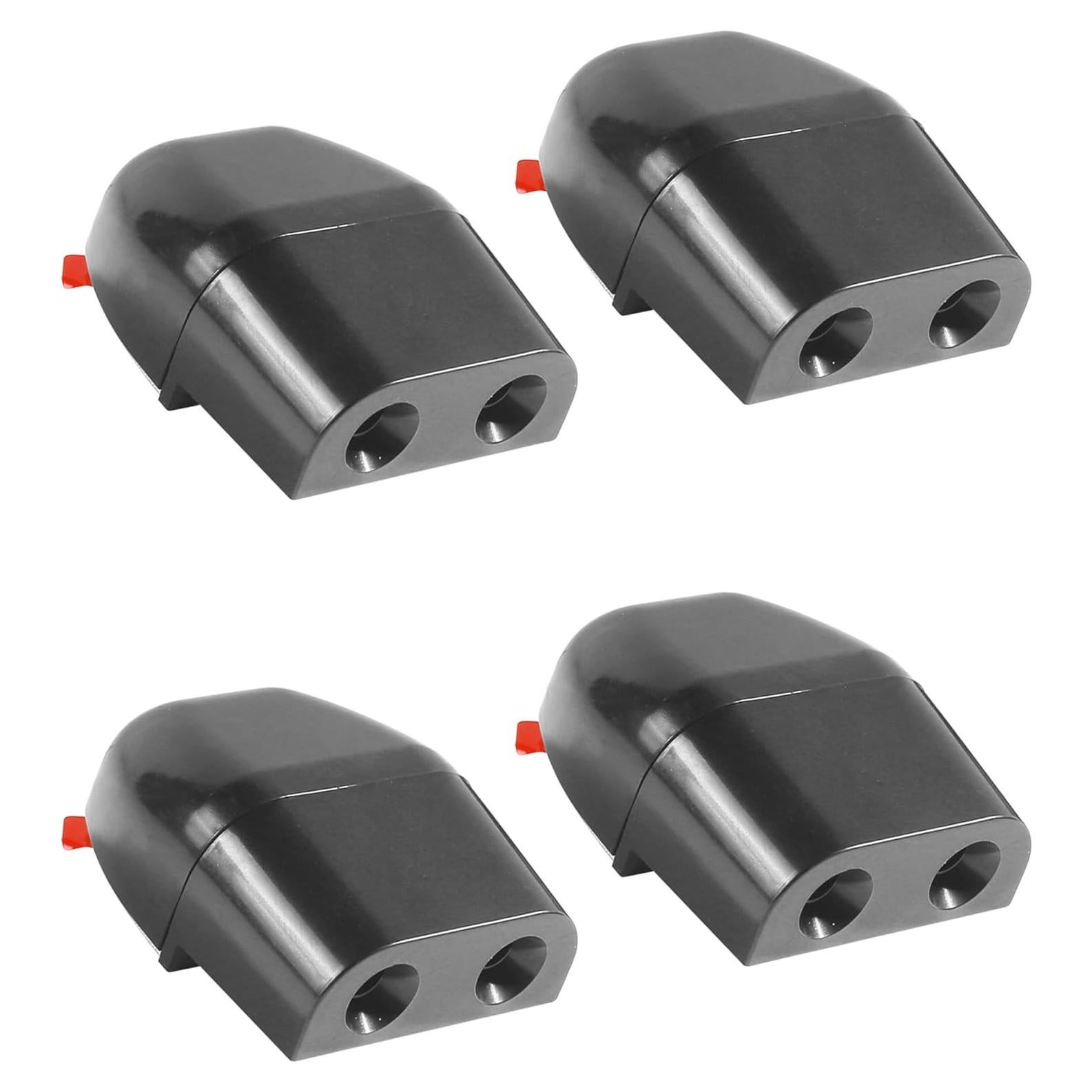 Silbatos para Ciervos SCUARI 4PCS Negro - Previene Colisiones