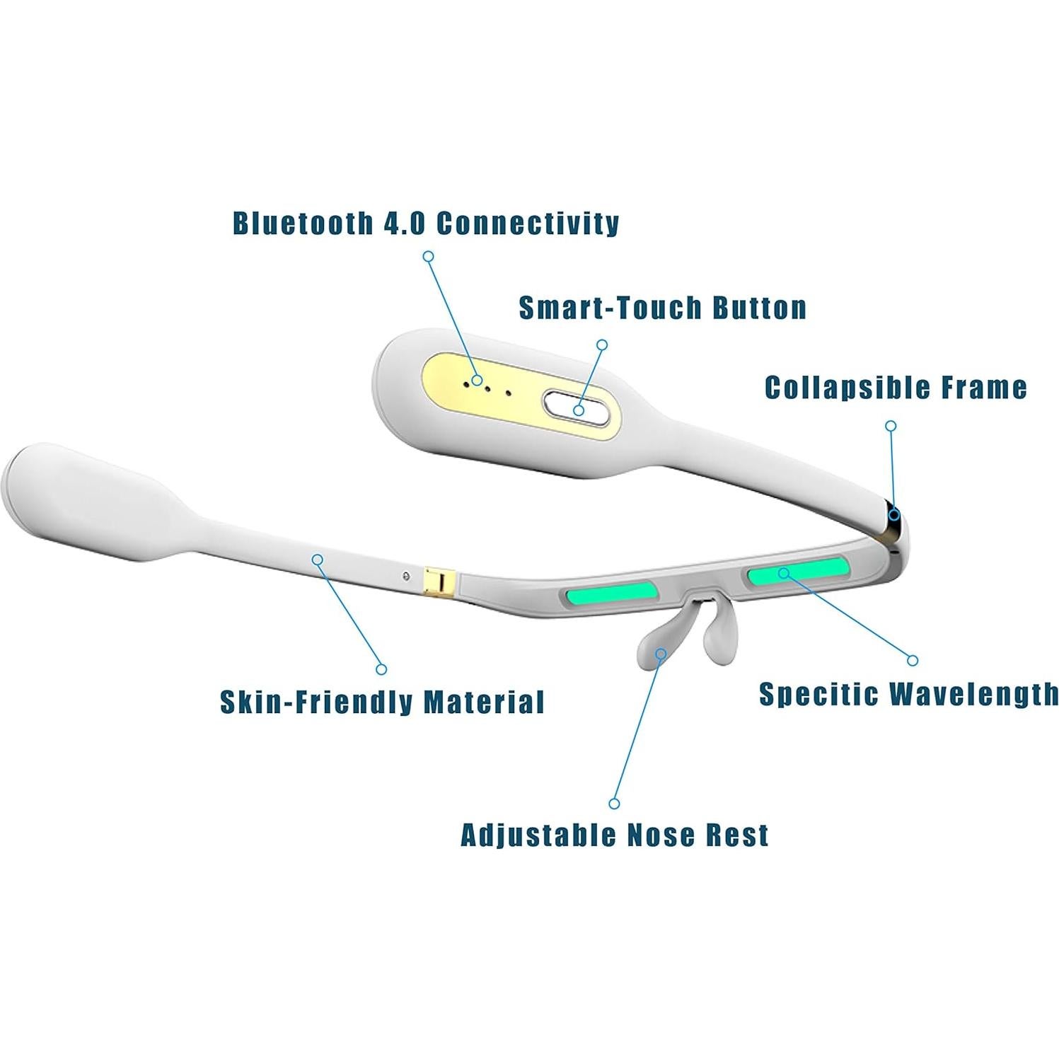 Gafas de Terapia de Luz PEGASI II - Mejora tu Sueño