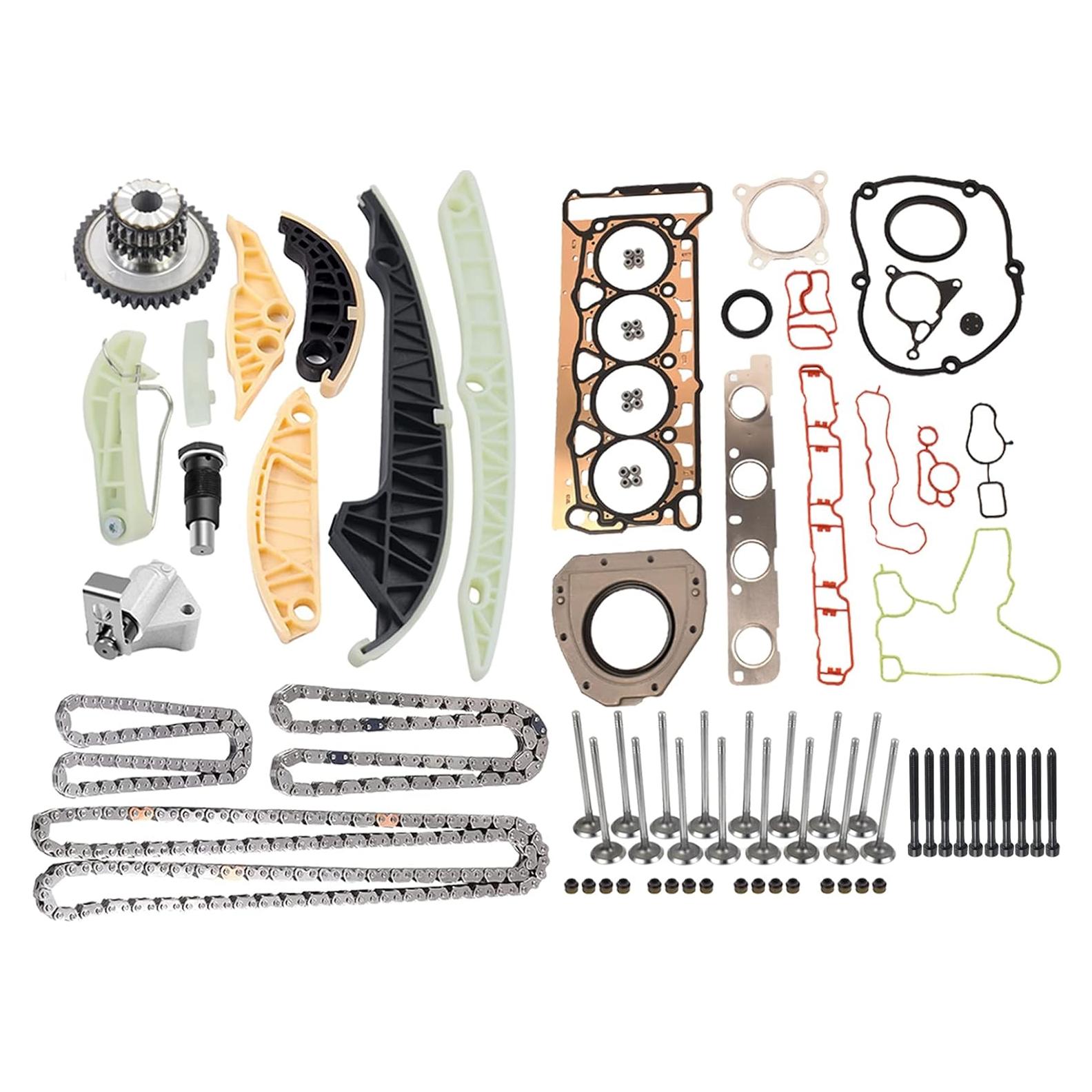 Kit de Cadena de Tiempo y Juntas GELUOXI para Audi y VW 2.0T