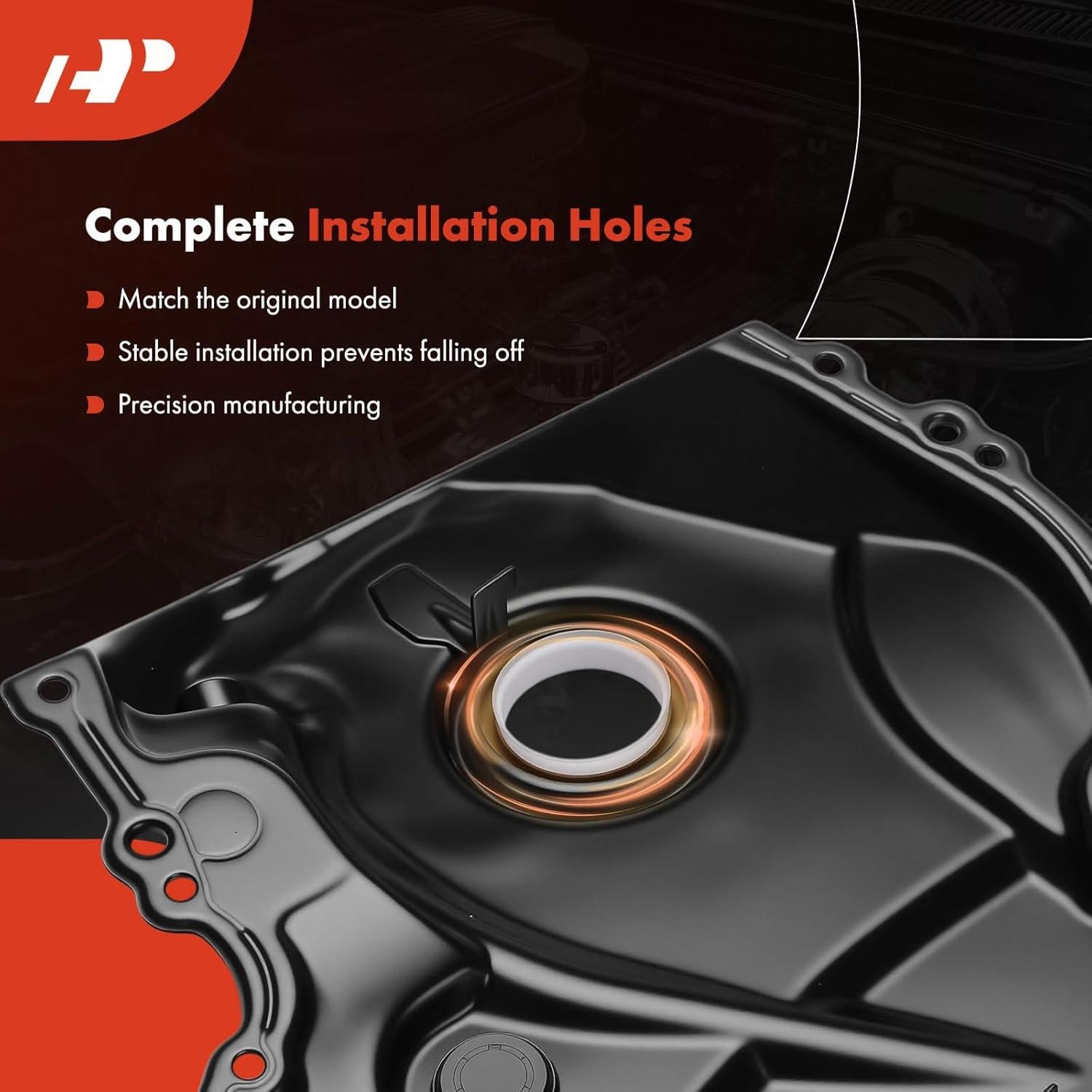 Cubierta de Tiempo Motor Inferior A-Premium para Audi 2.0L