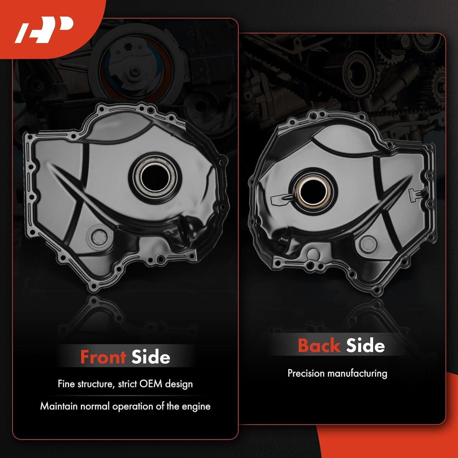 Cubierta de Tiempo Motor Inferior A-Premium para Audi 2.0L