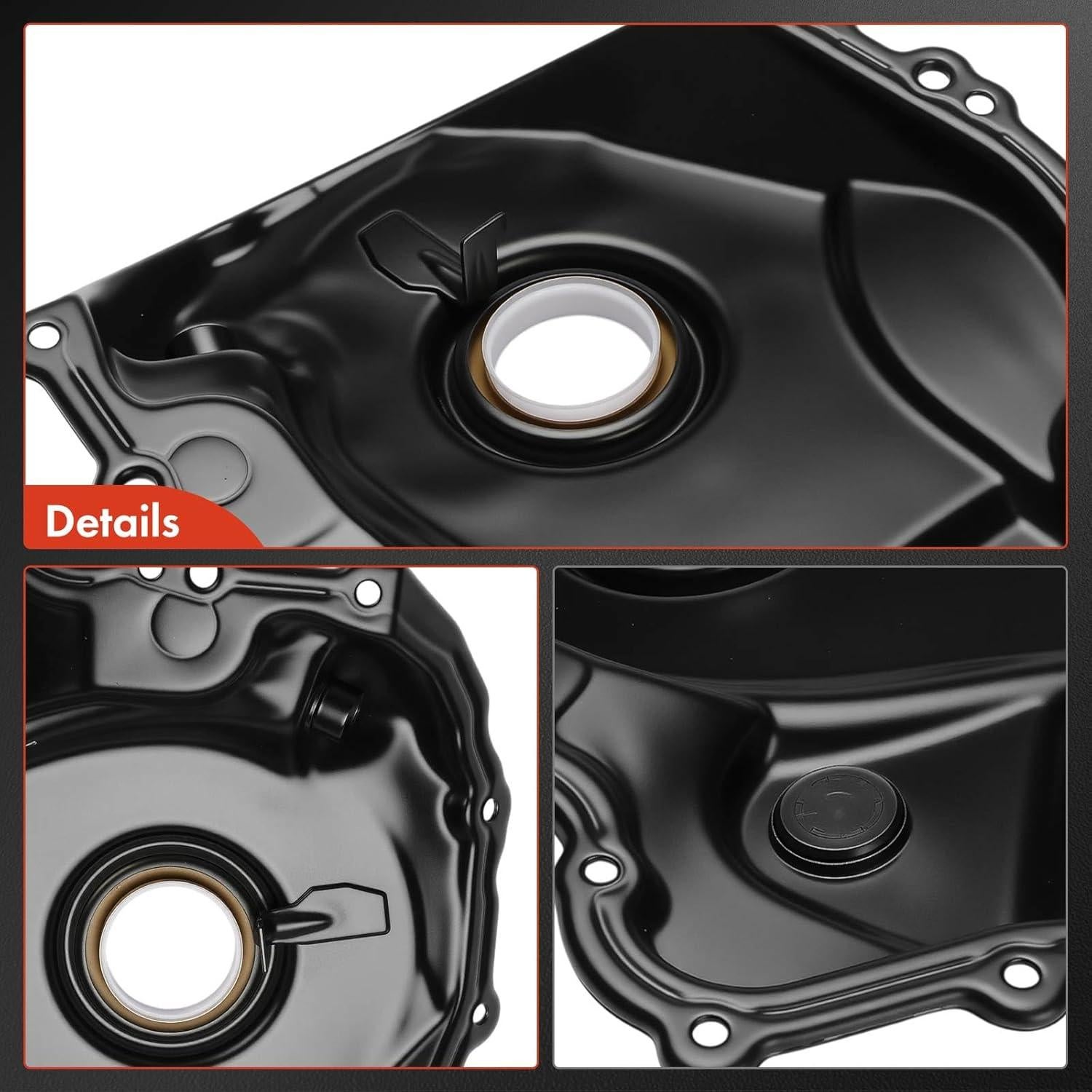 Cubierta de Tiempo Motor Inferior A-Premium para Audi 2.0L