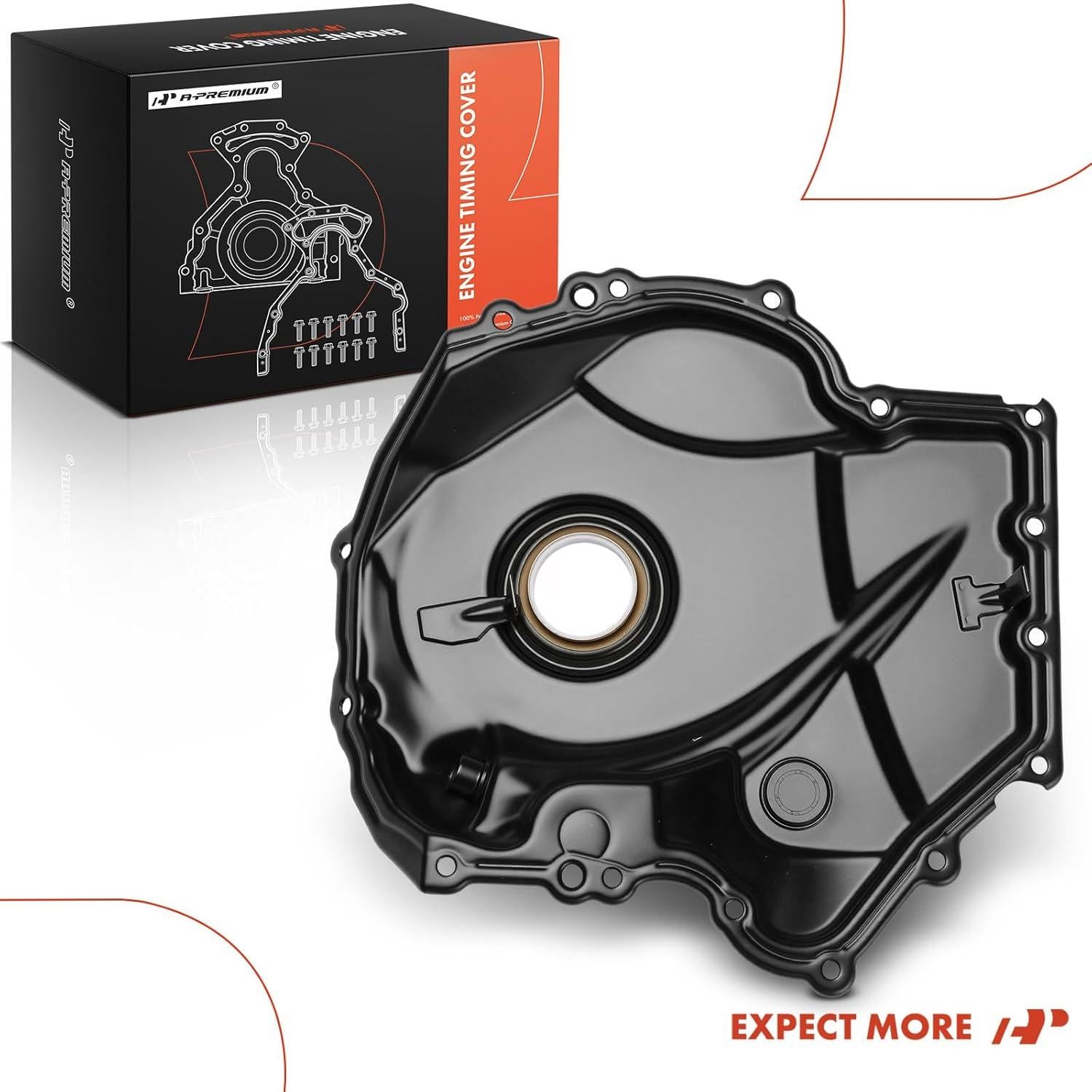 Cubierta de Tiempo Motor Inferior A-Premium para Audi 2.0L