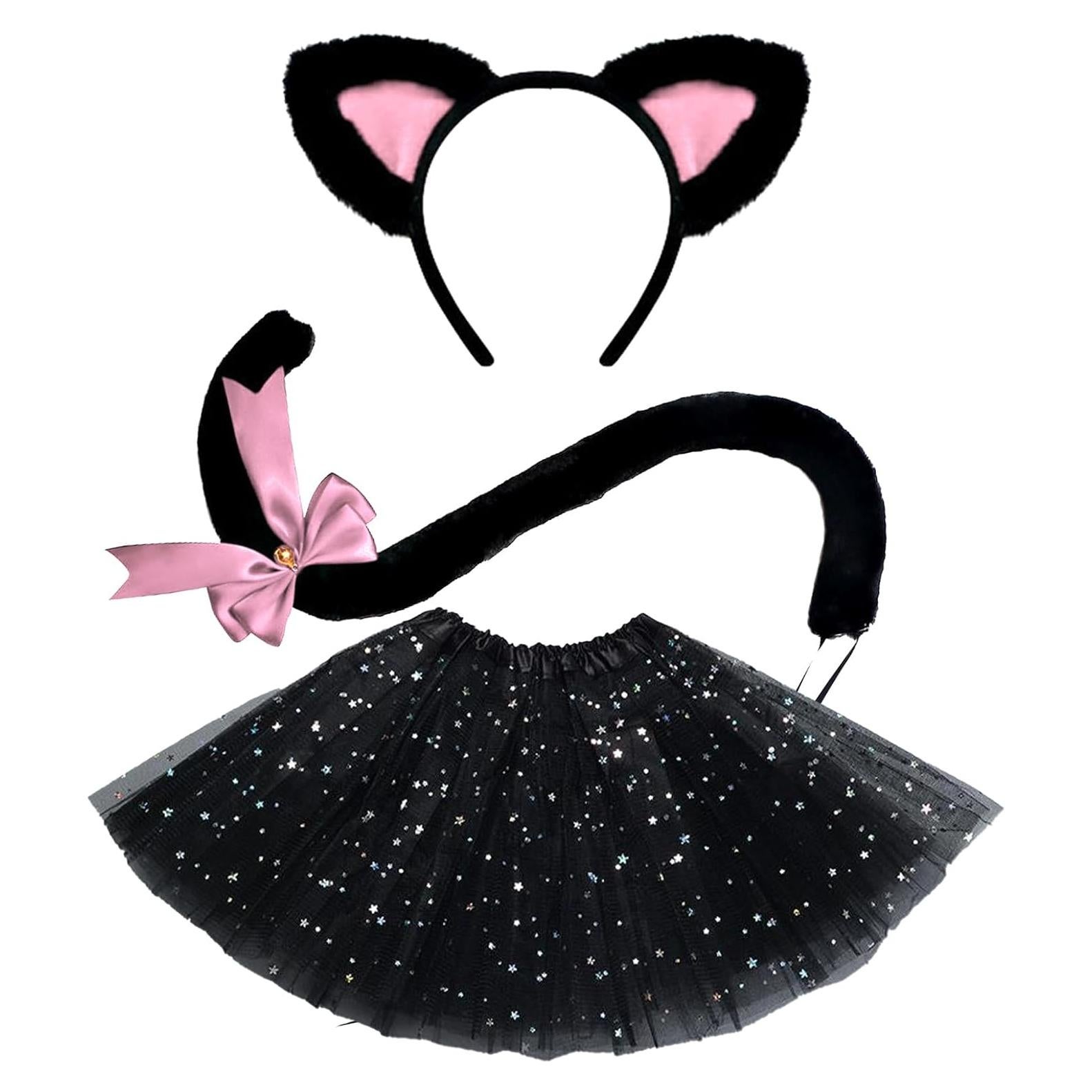 Disfraz de Animal para Niñas - Gato, Vaca, León con Tutu