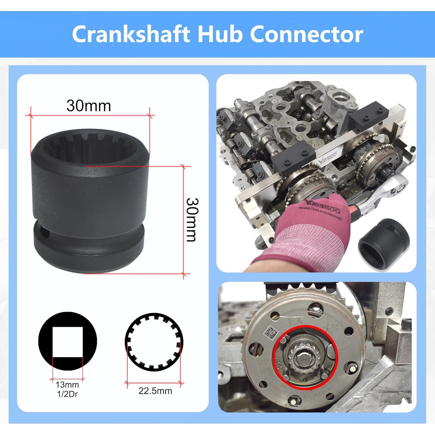 Kit de Herramientas de Bloqueo de Árbol de Levas Yuesstloo 21PCS
