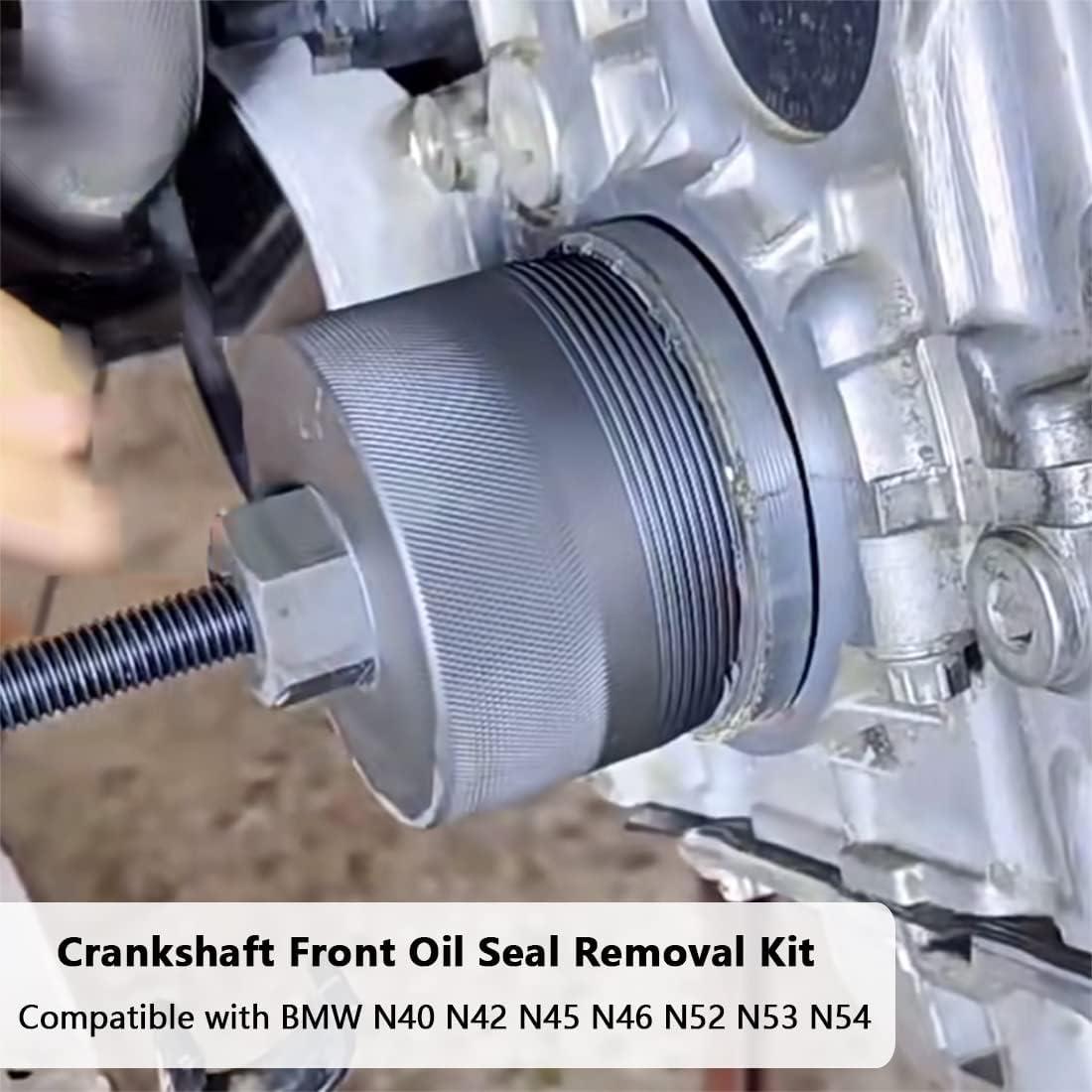 Kit de extracción de sello de aceite cigüeñal Yuesstloo para BMW