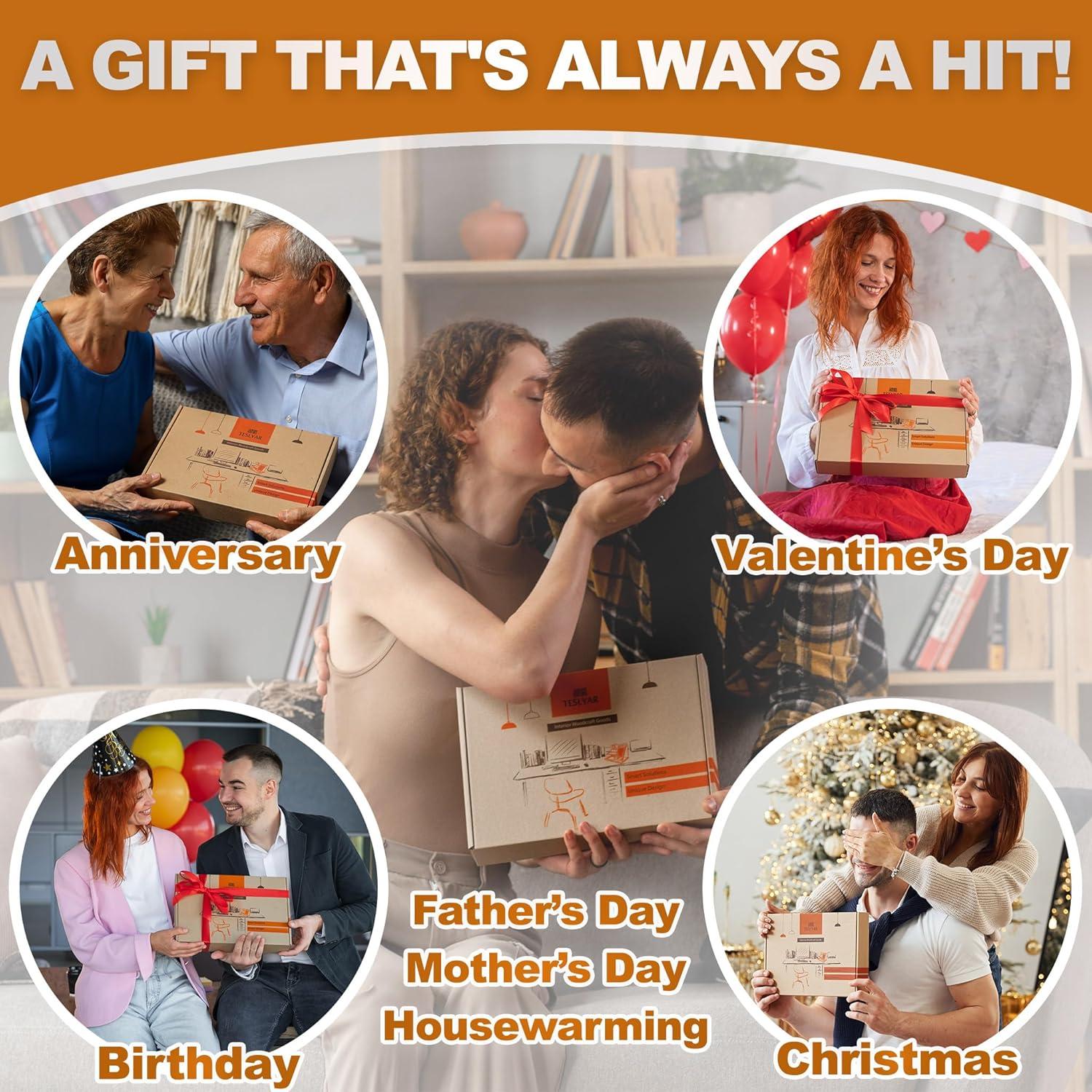 Estación de Carga Teslyar para Hombres - Organizador de Escritorio