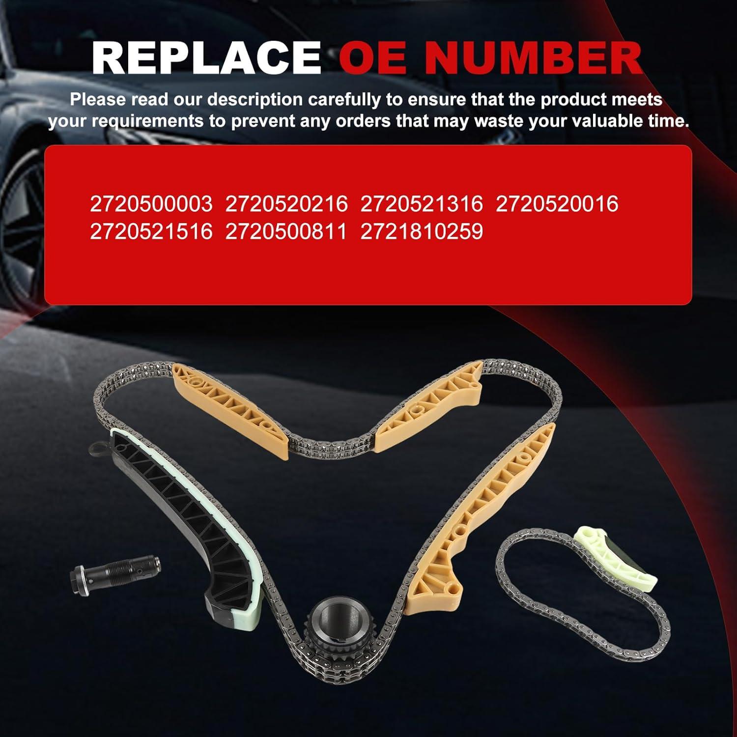 Kit de Cadena de Tiempo Autodevil 2.08kg para Mercedes Benz