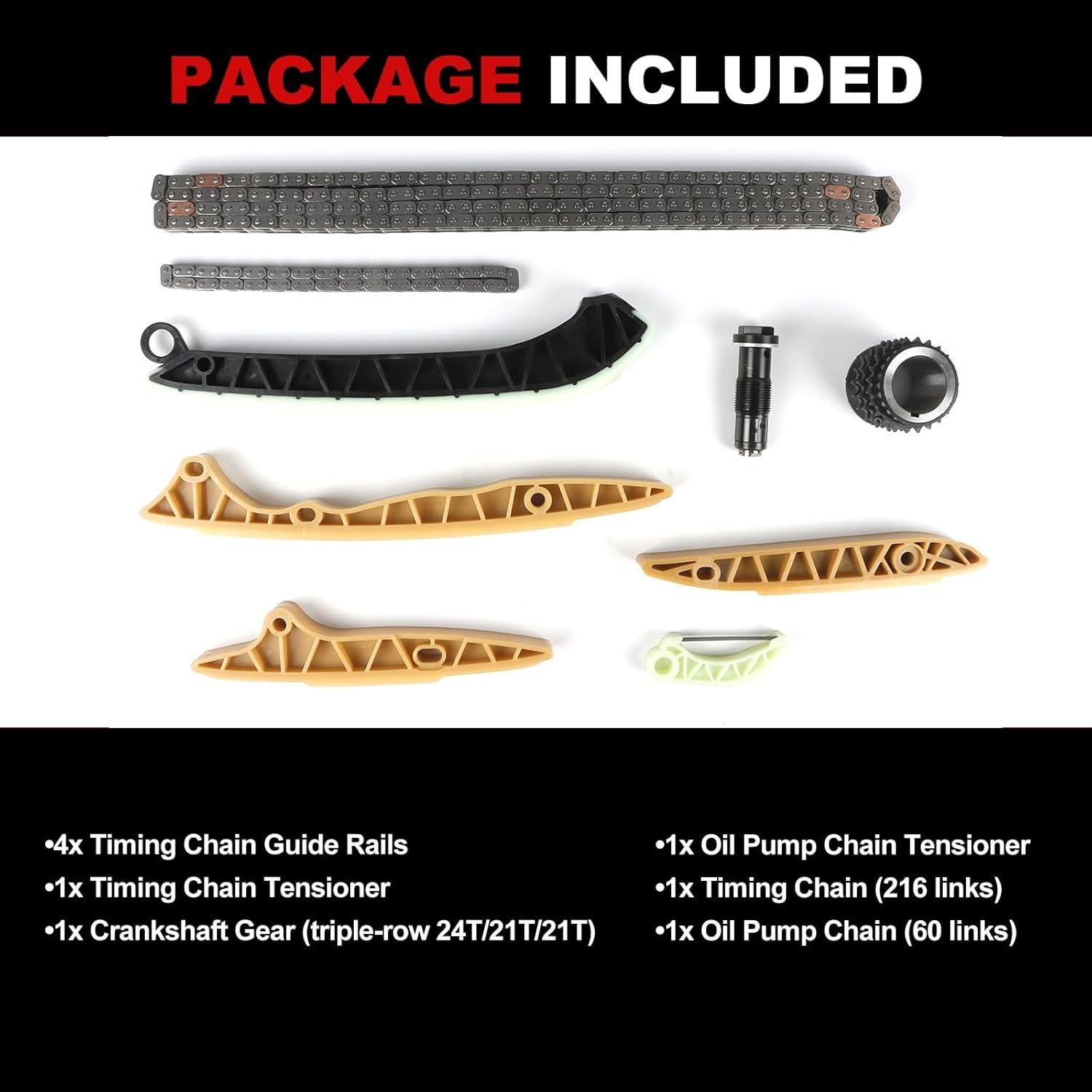 Kit de Cadena de Tiempo Autodevil 2.08kg para Mercedes Benz