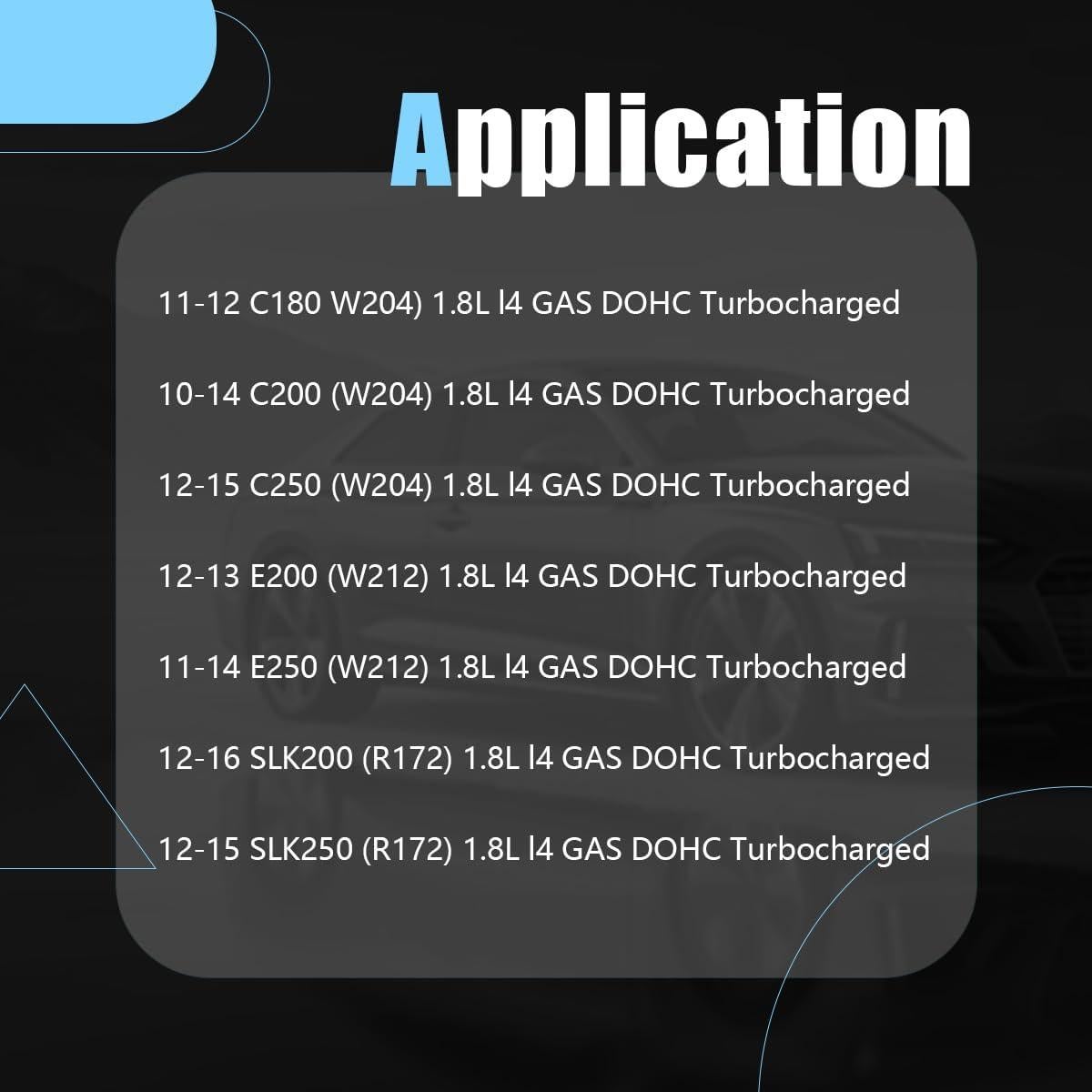 Kit de cadena de distribución AUCERAMIC para Mercedes Benz M271