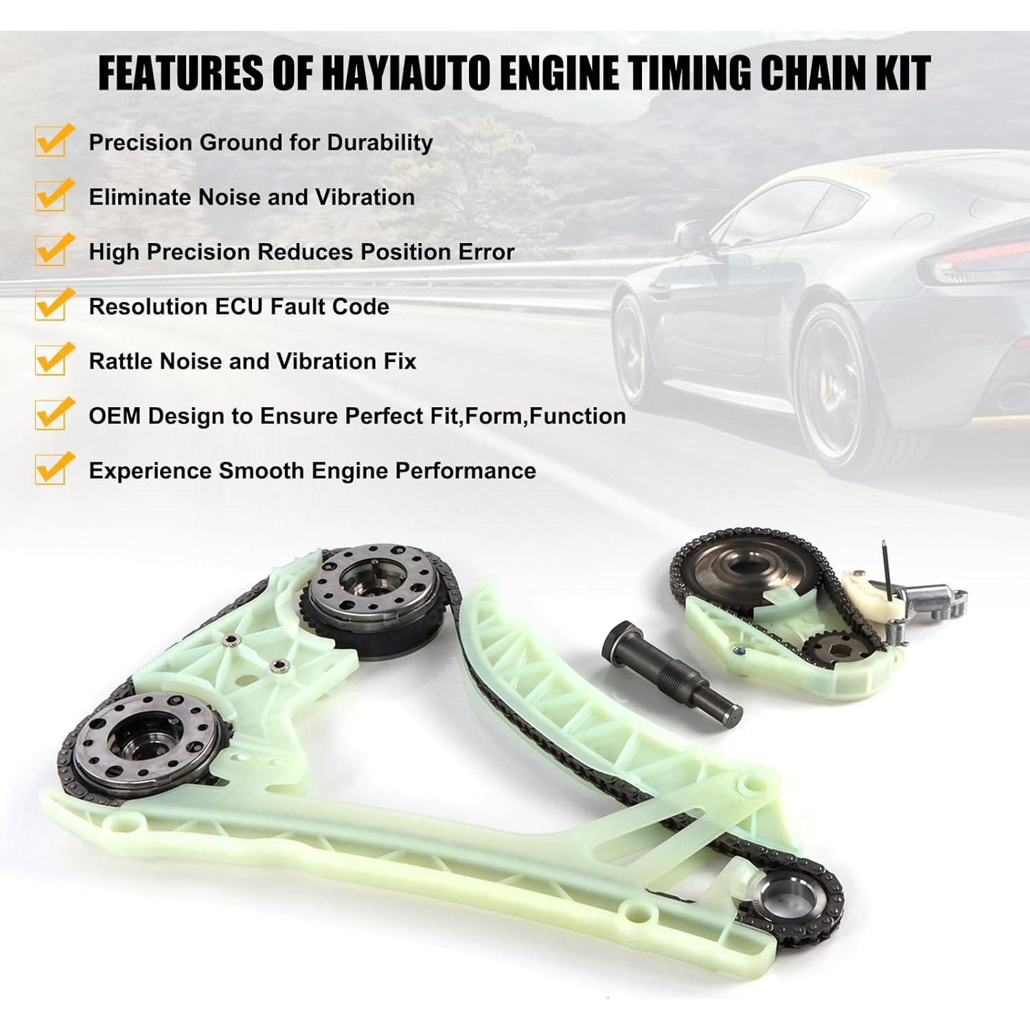 Kit de Cadena de Tiempo HAYIAUTO N26 N20 2.0L para BMW