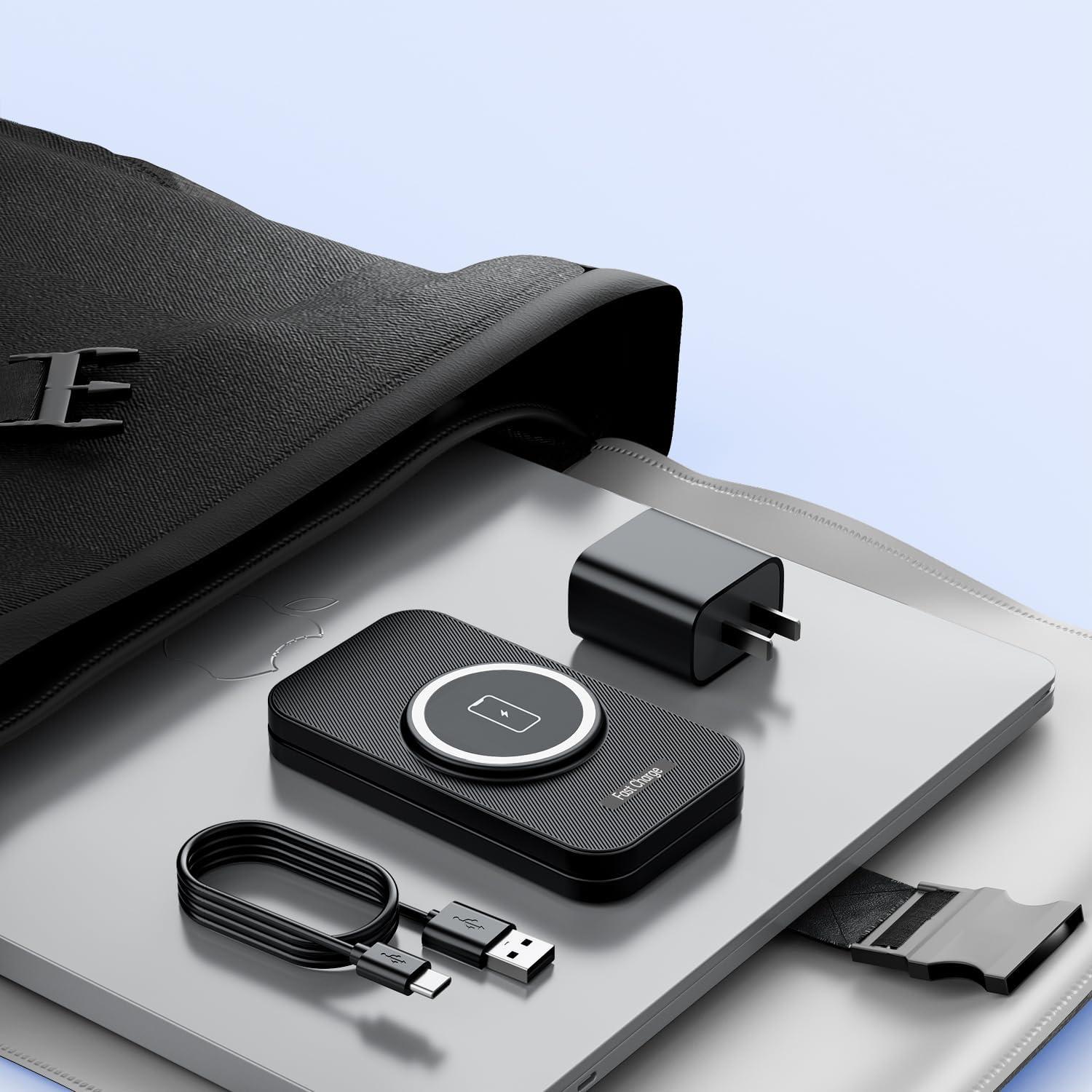 Cargador Inalámbrico Magnético RYND 3 en 1 para iPhone