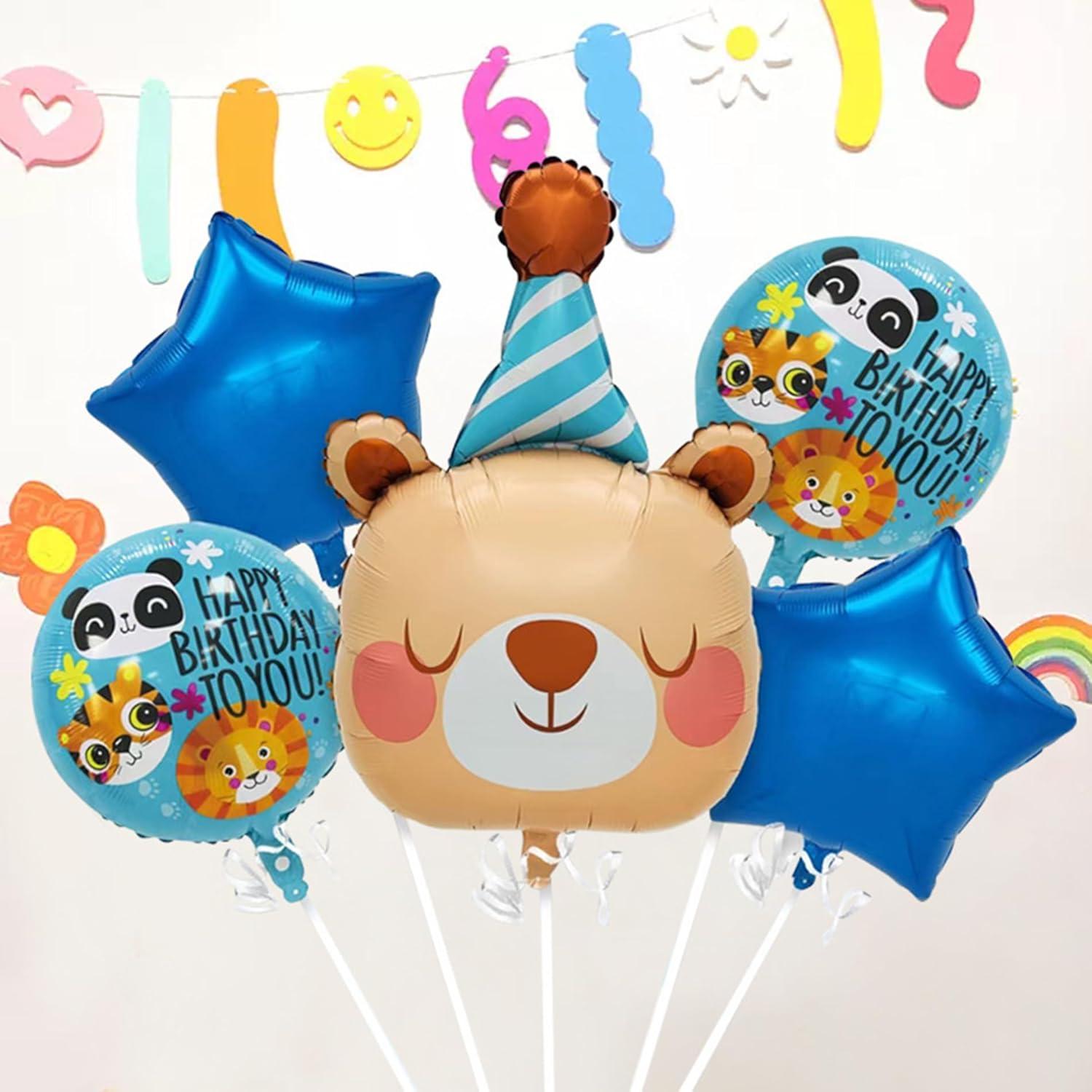 Globo de Aluminio 3D Oso Jamie DAMI - Decoración Fiesta Infantil