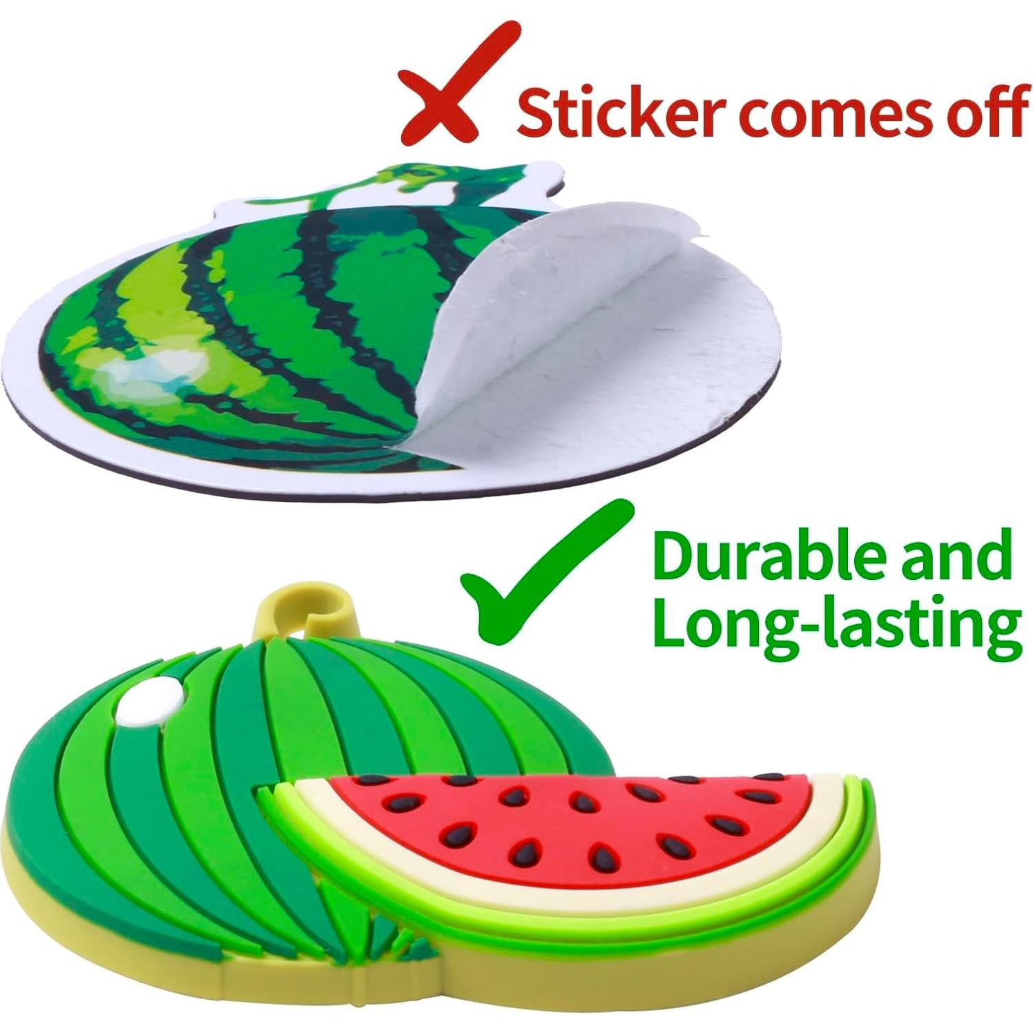 Imanes de Nevera para Niños SUPINEEDO - 10 Pcs Frutas