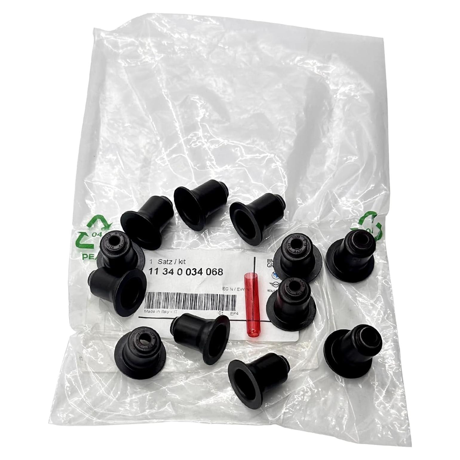 Juego de Sellos de Vástago de Válvula PAWODIKE para BMW