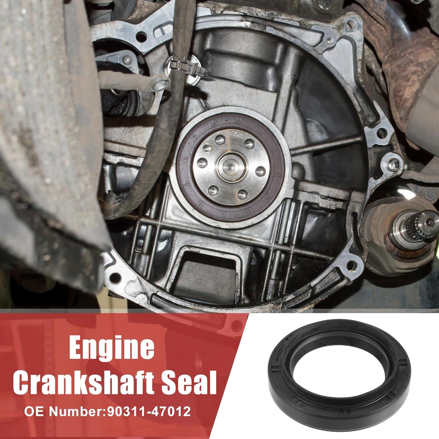 Sello de Aceite del Cigüeñal uxcell para Toyota y Lexus - 2 Pcs