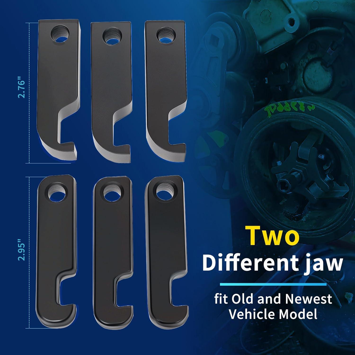 Extractor de Polea de Amortiguador Armónico GEAROLL 3 Garras