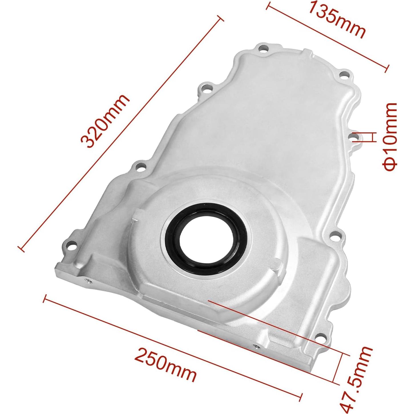 Cubierta del Tiempo Frontal WULAZMU Gen 3 LS1 LS6 4.8L-6.0L